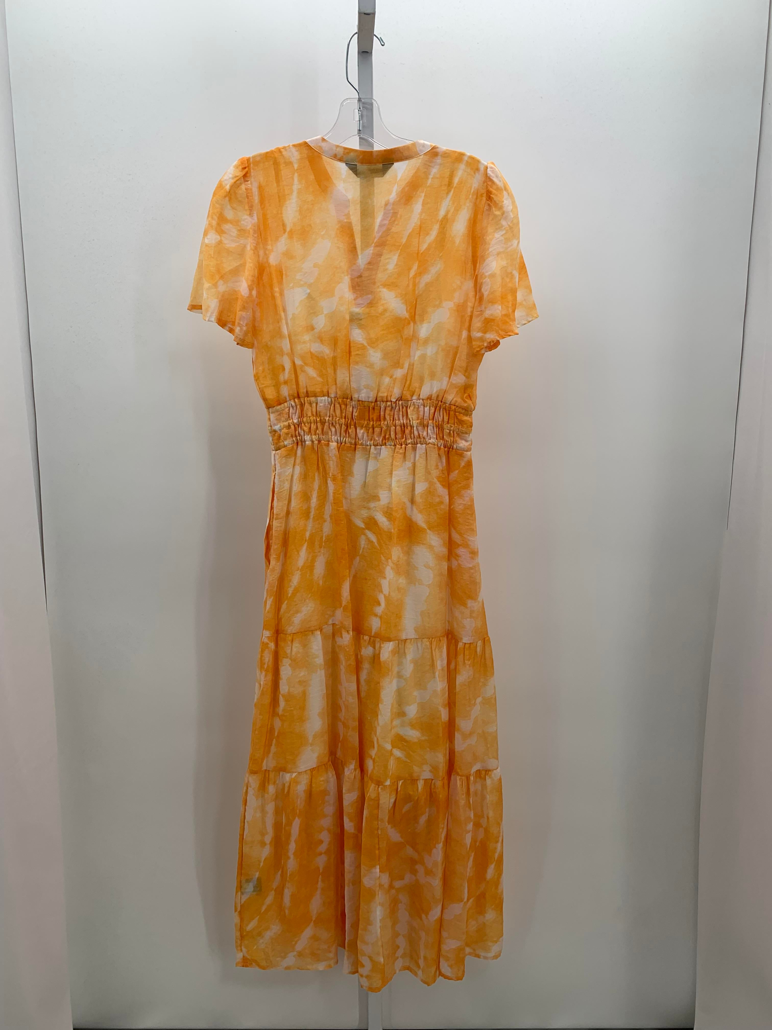 Vera Wang Size X Small Misses Short Sleeve Dress