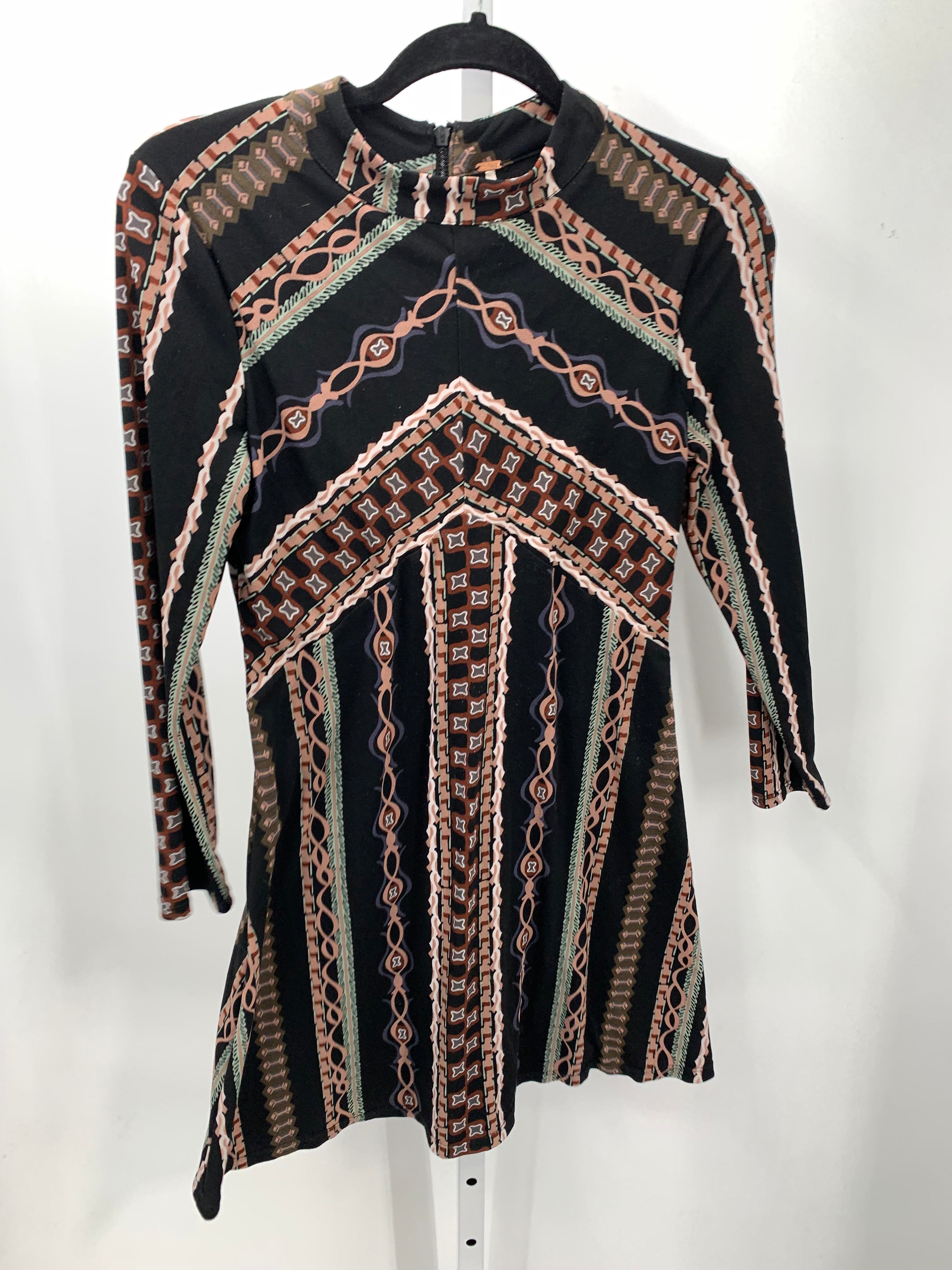 Free People Size Small Misses Long Sleeve Dress
