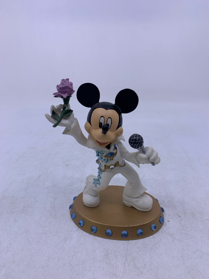 MICKEY MOUSE THANK YOU VERY MOUSE ELVIS FIGURINE.