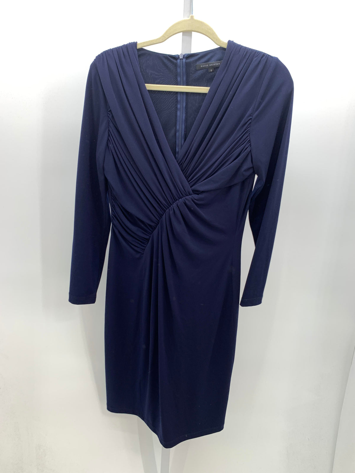 David Meister Size 8 Misses Long Sleeve Dress