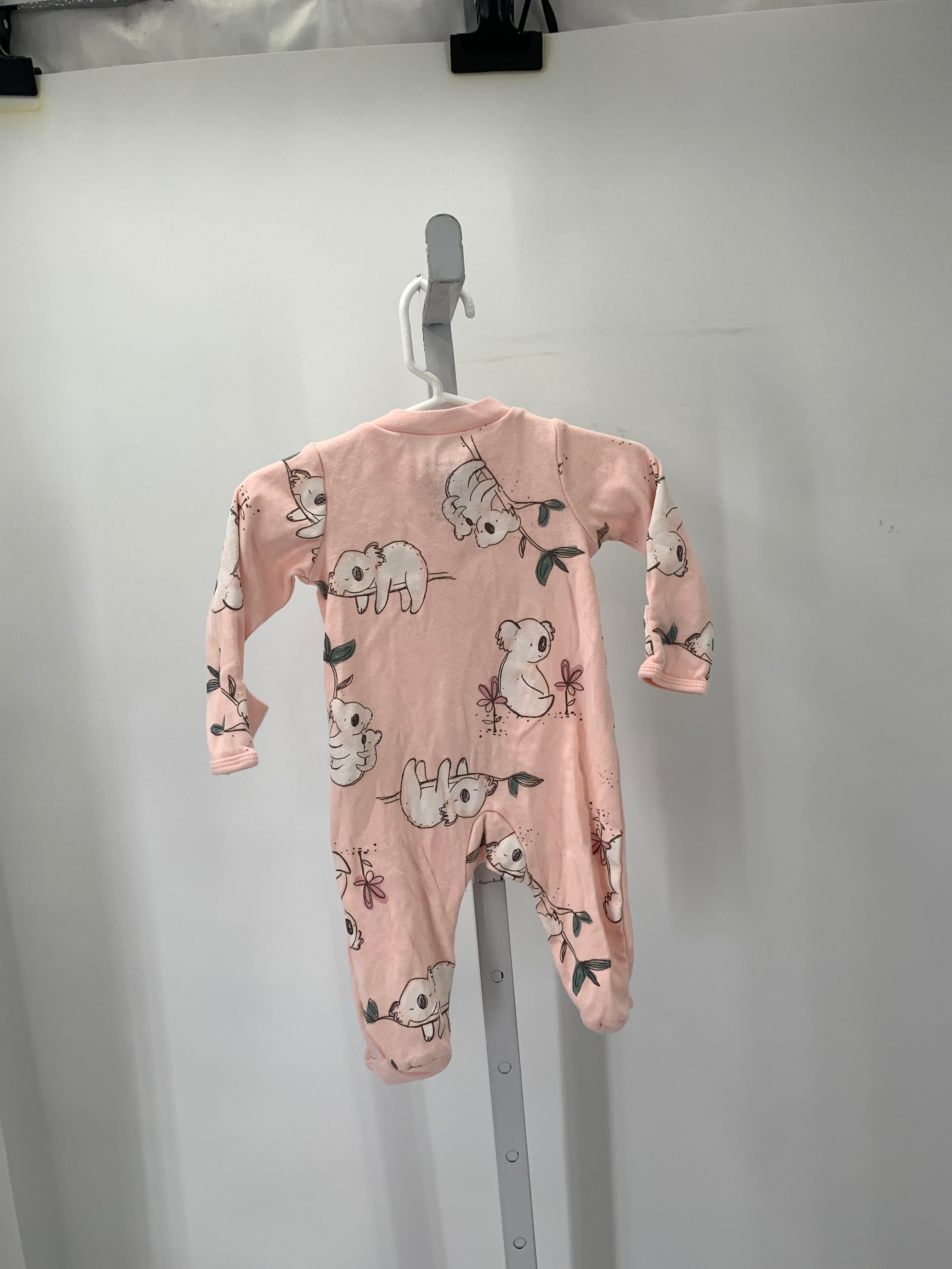 Carters Size 3 Months Girls Long Slv. Romper