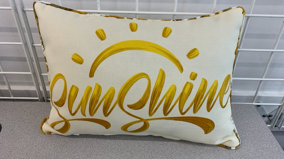 SUNSHINE PILLOW.