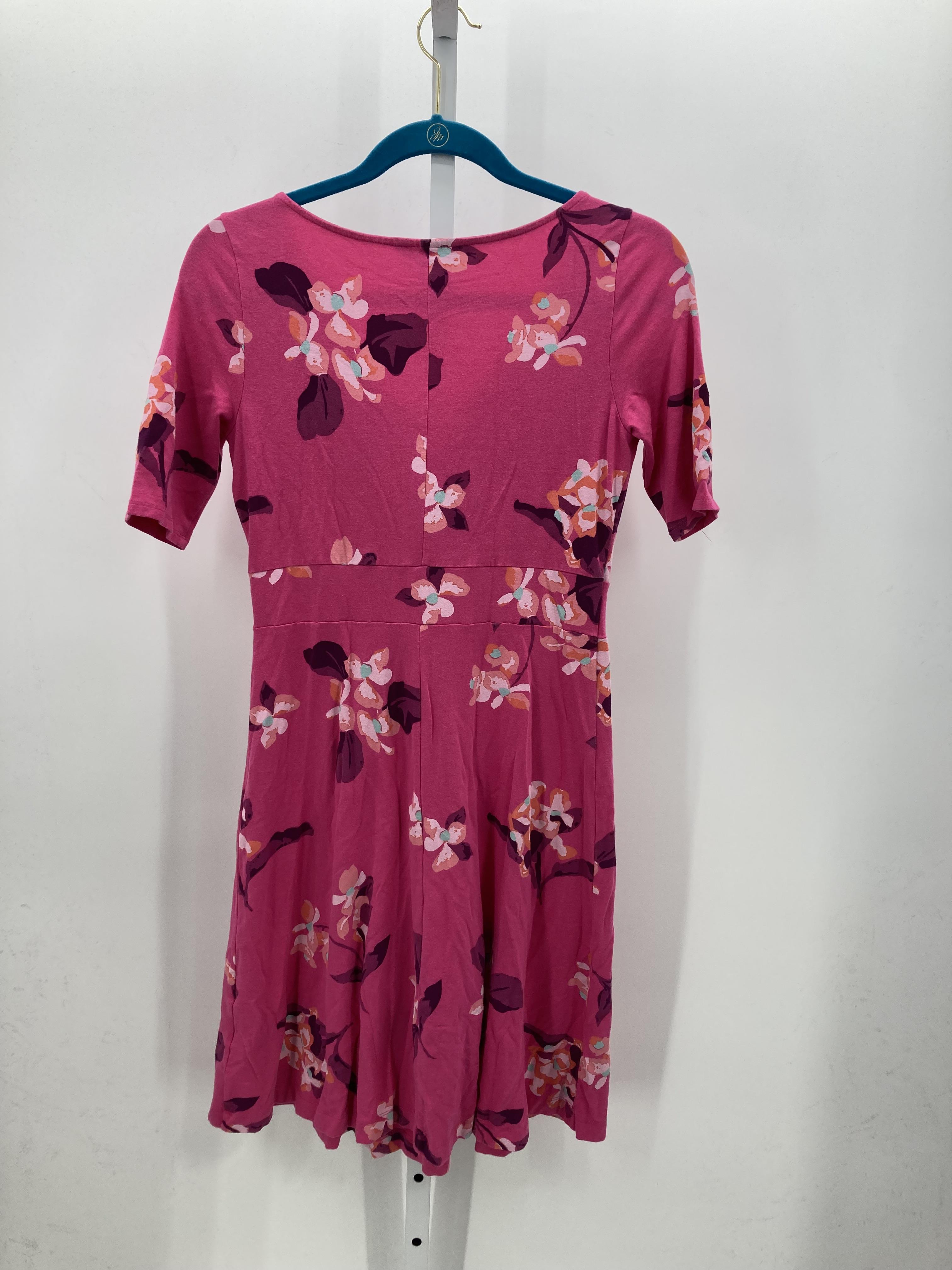 Lands End Size X Small Misses Short Sleeve Dress