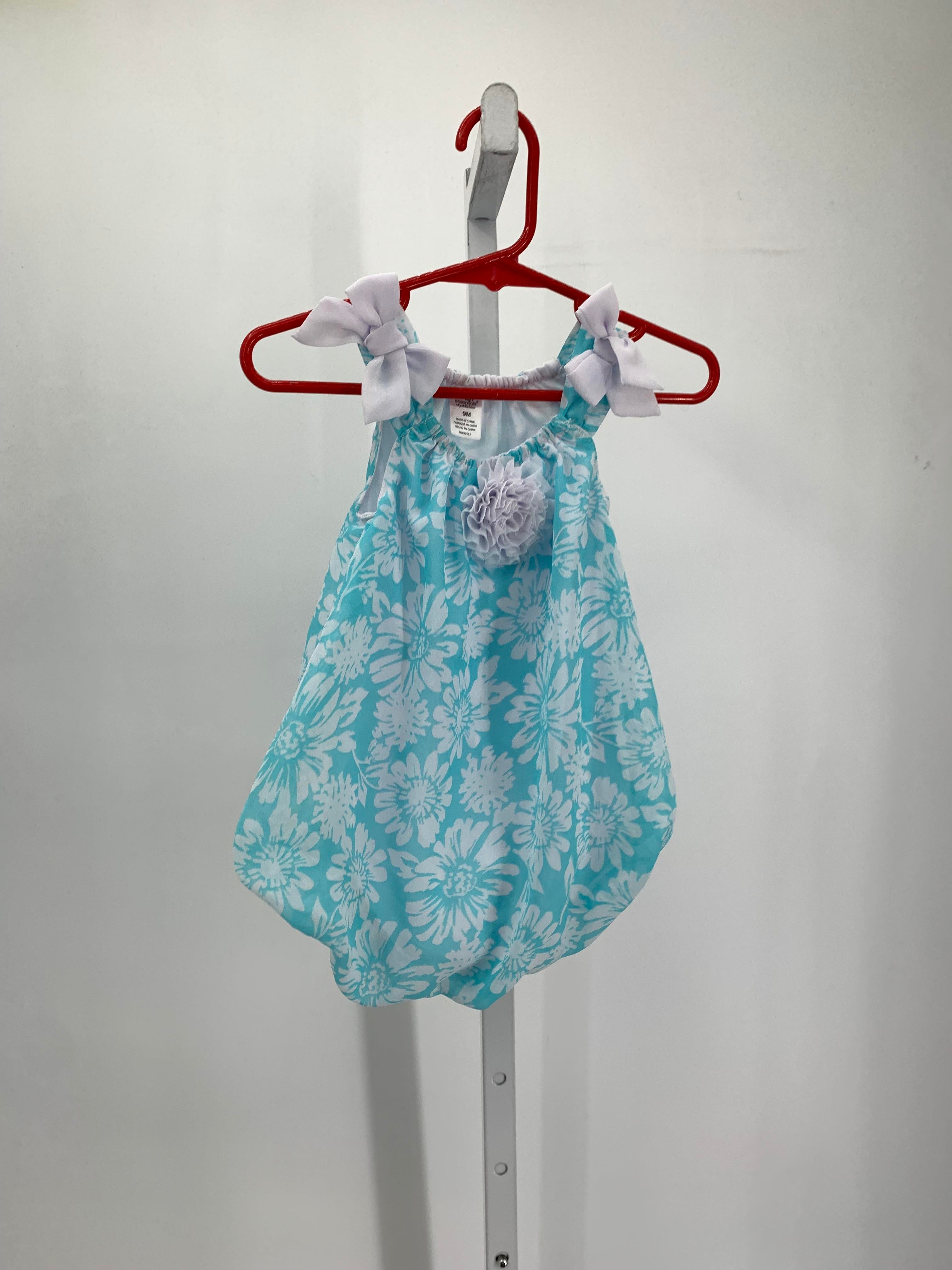 Baby Essentials Size 9 Months Girls Sleeveless Romper