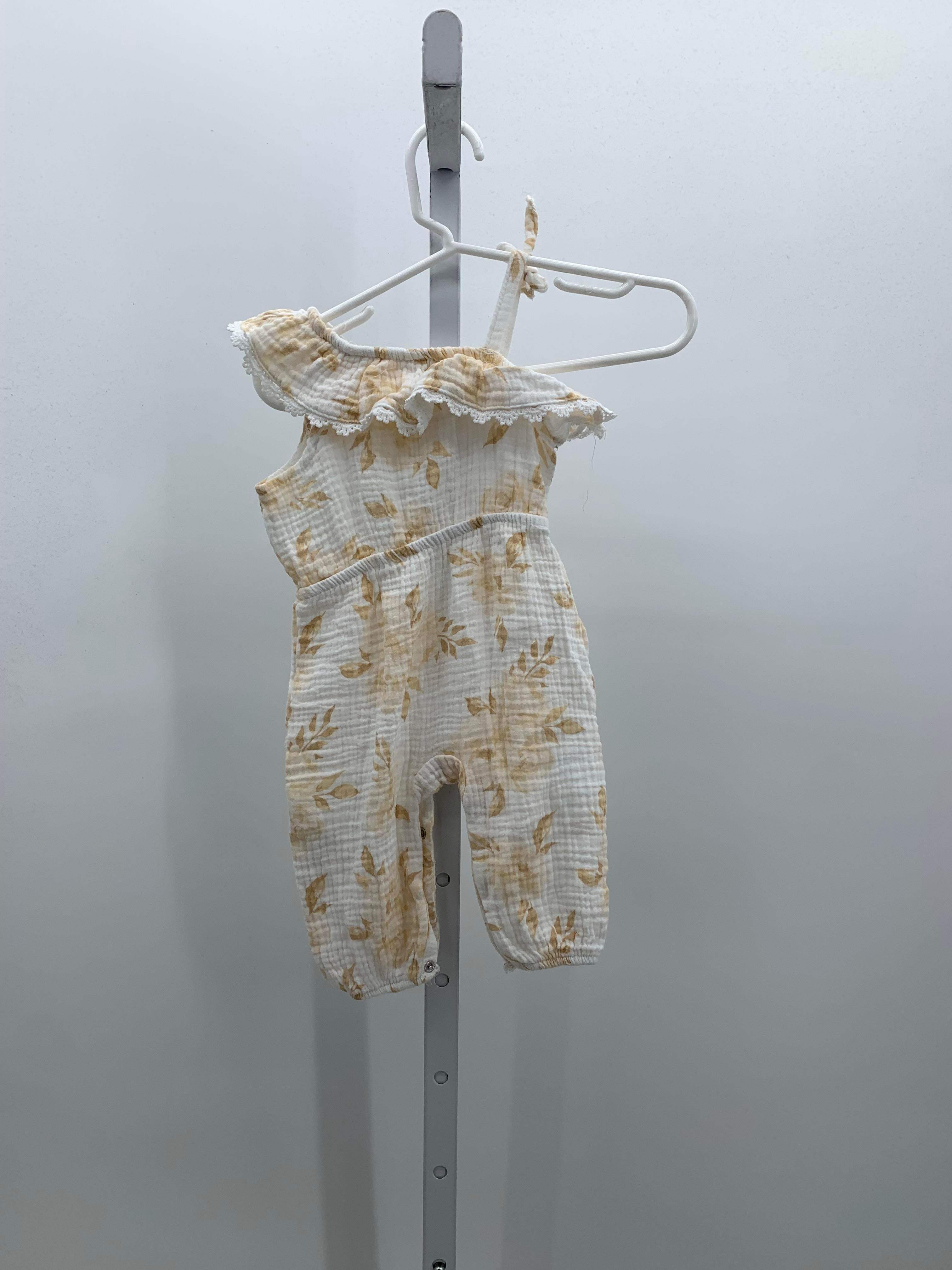 Size 3-6 Months Girls Sleeveless Romper