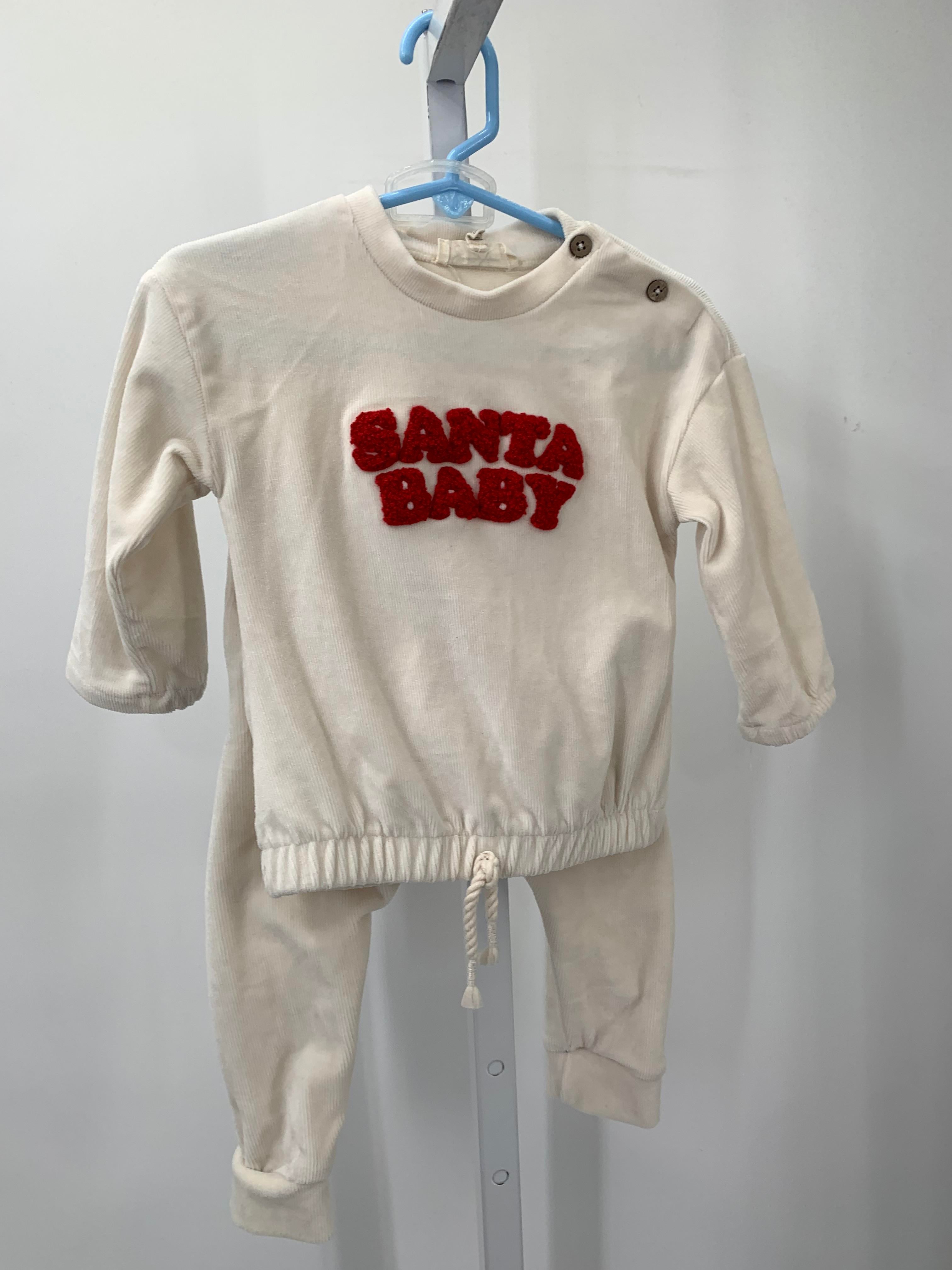 SANTA BABY SHIRT AND PANTS