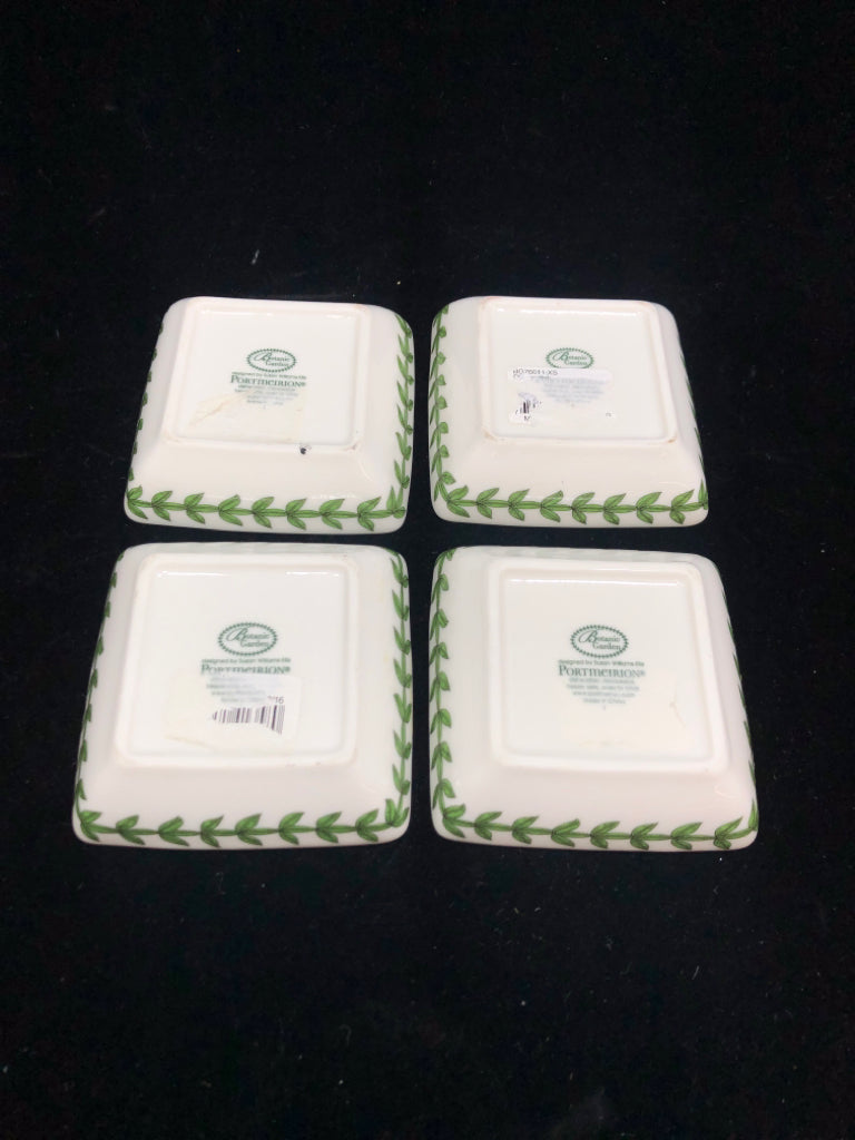 4 BOTANIC GARDEN SQUARE DIP DISH.