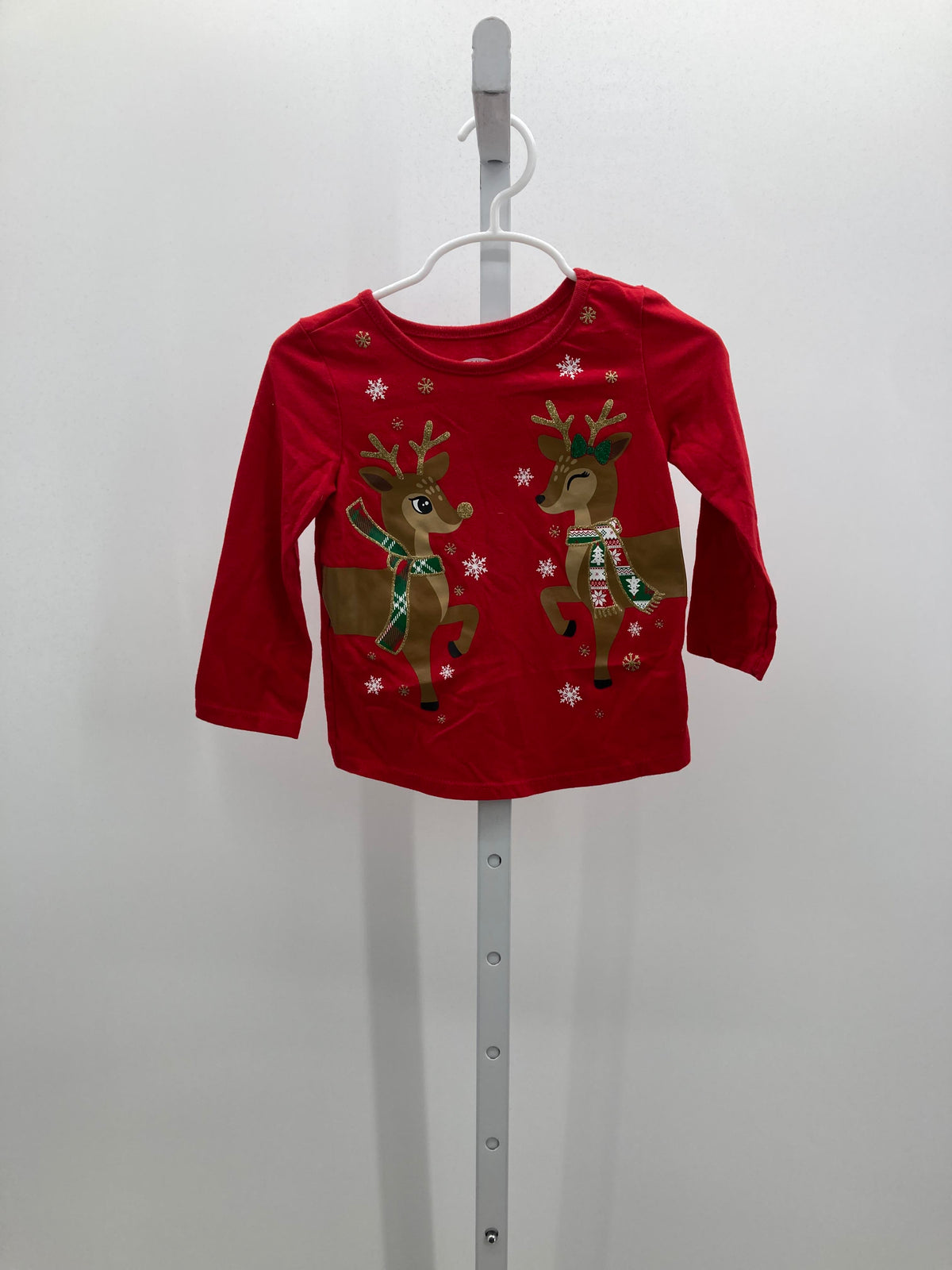 LONG SLV SHIRT REINDEER.