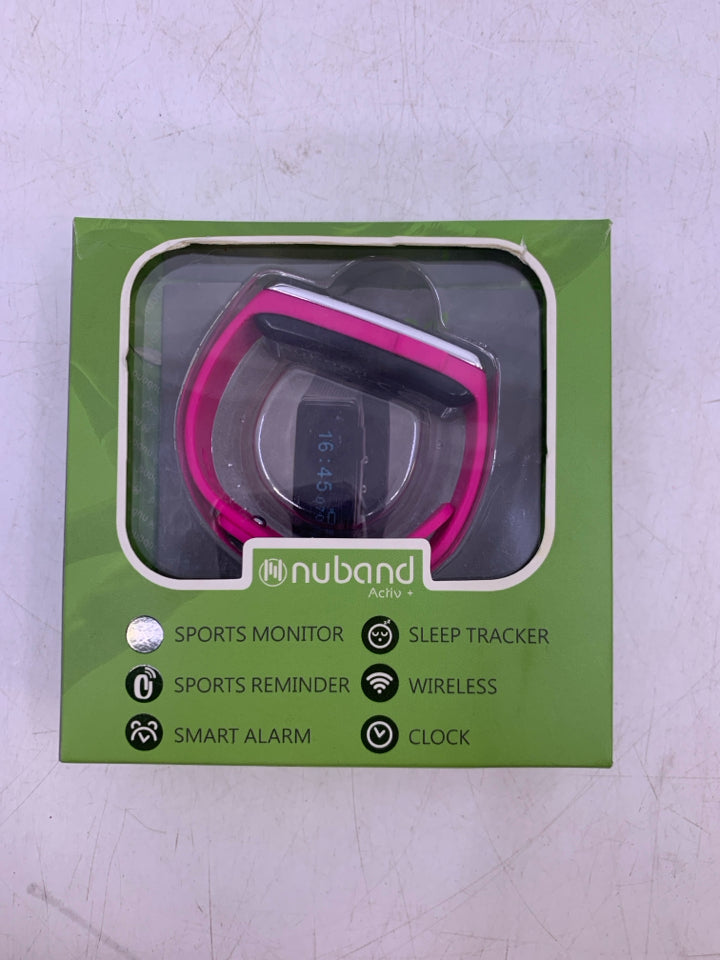 NIP NUBAND ACTIV + PINK BAND.
