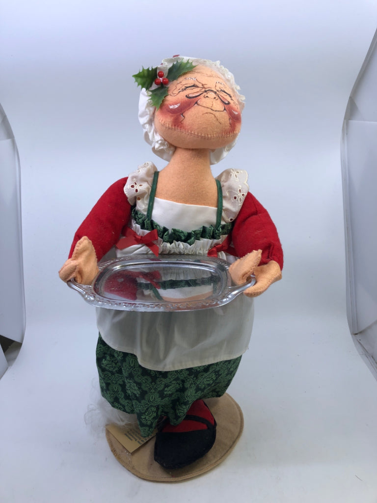 LARGE MRS CLAUS - ANNALEE 1991.