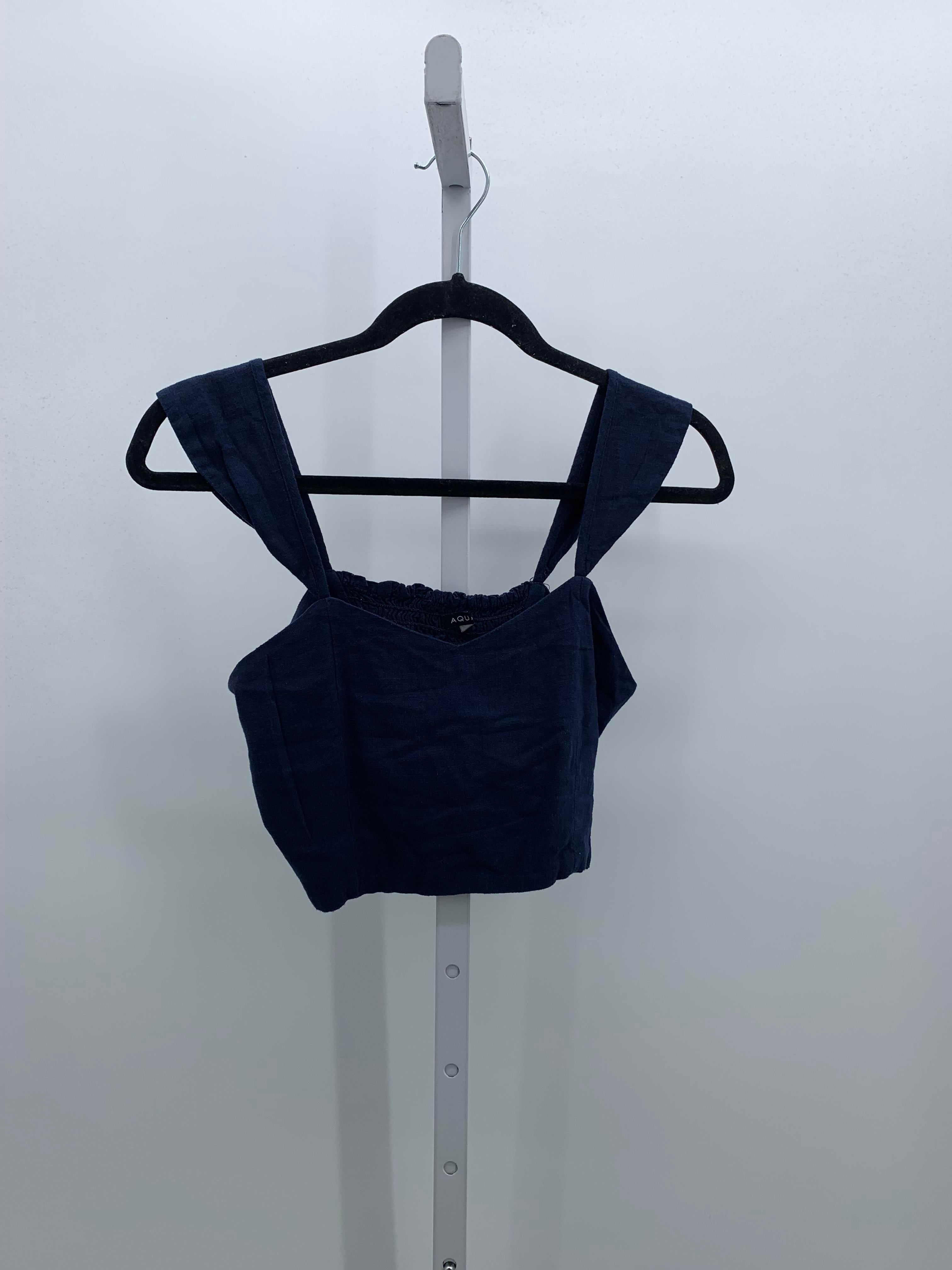 Aqua Size Medium Juniors Tank