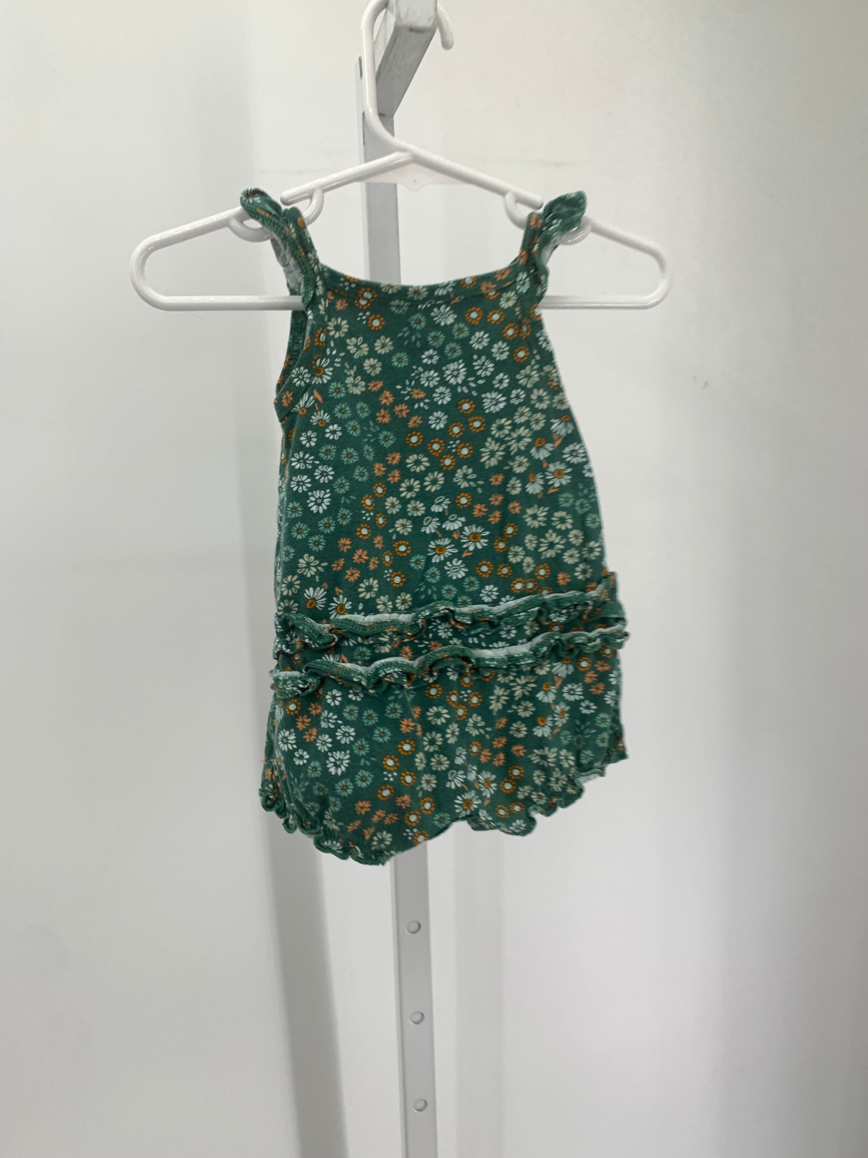 Carters Size Newborn Girls Sleeveless Romper