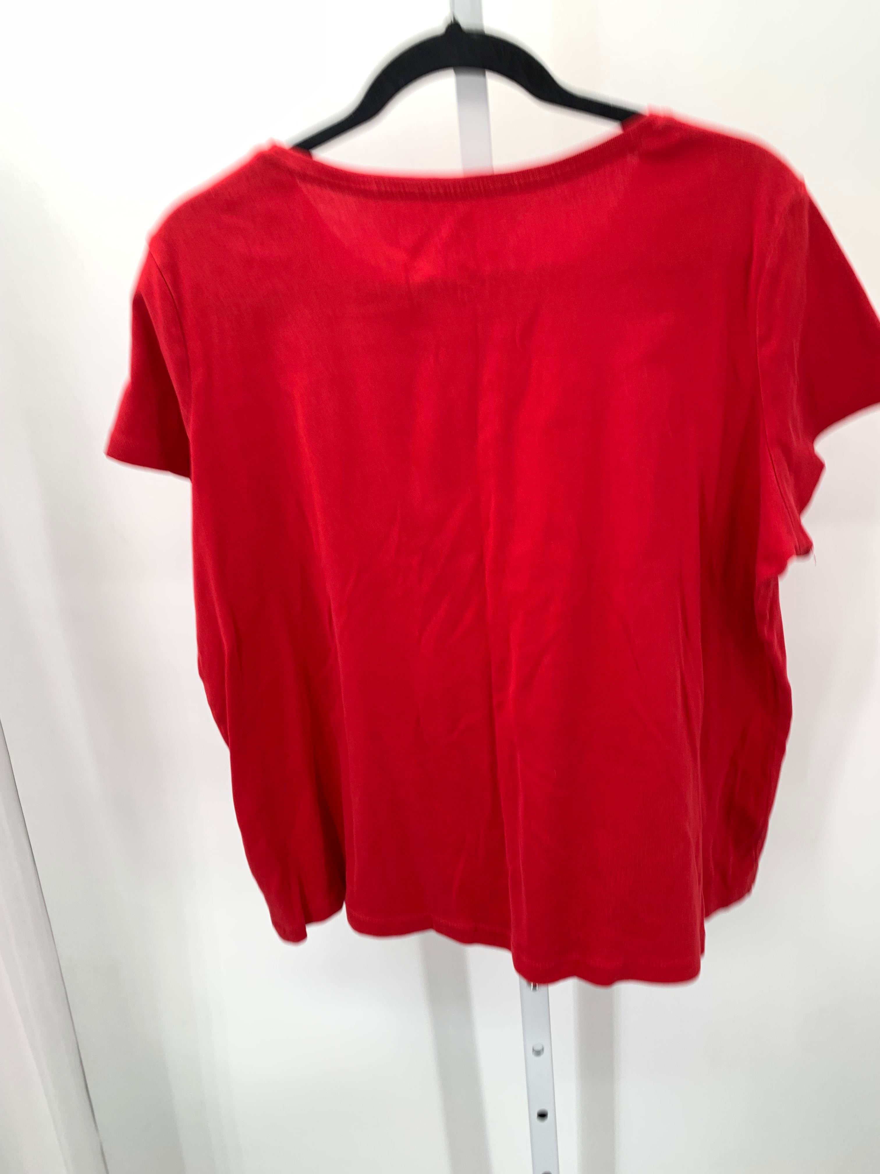 St. Johns Bay Size X Large Petite Petite Short Sleeve Shirt