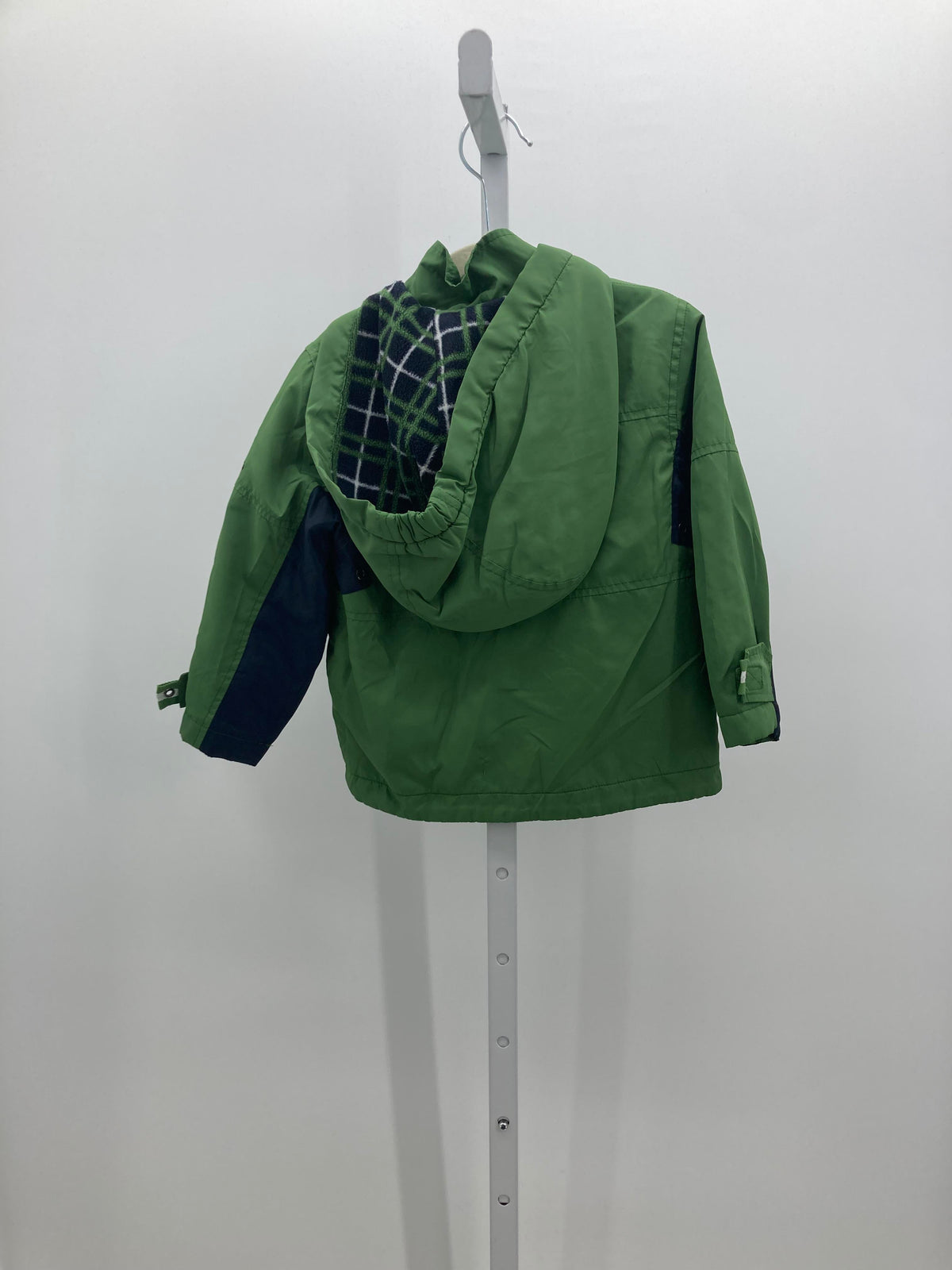 FLEECE LINED HOODED ZIP UP