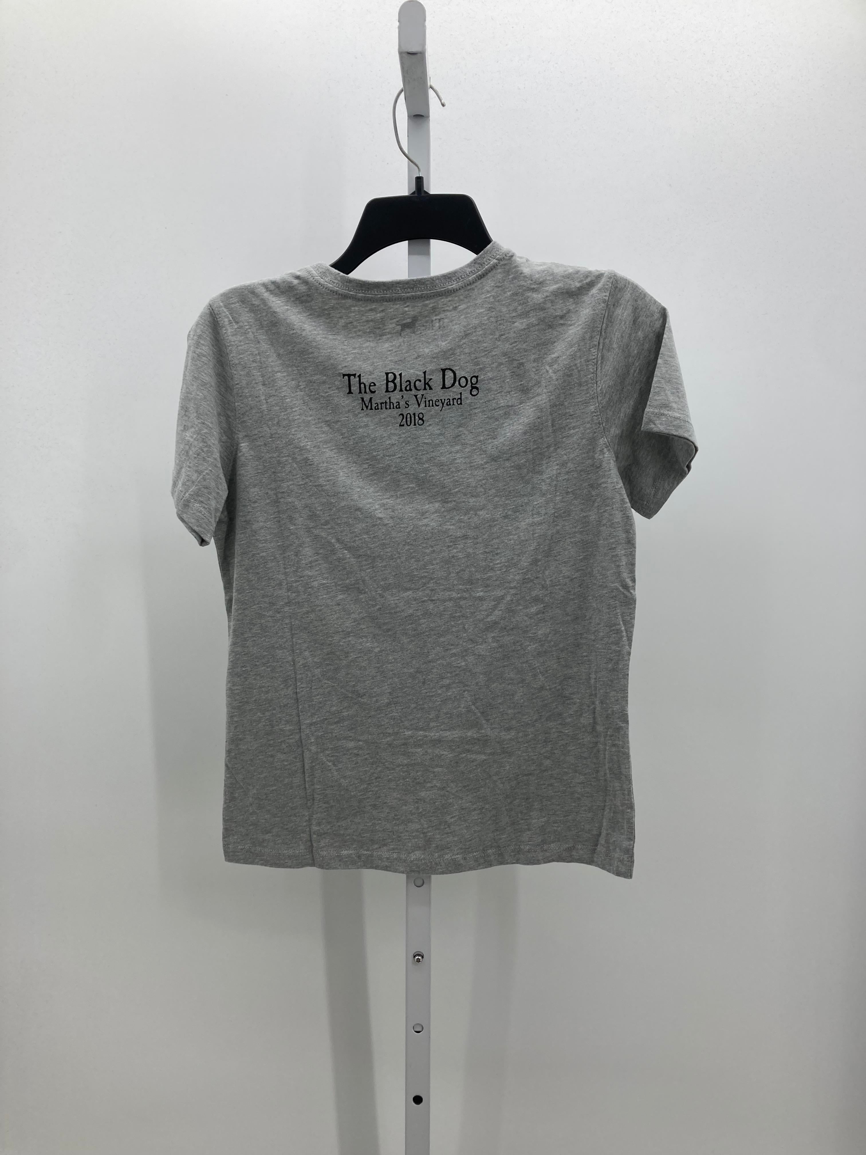The Black Dog Size X Small Misses Short Sleeve Shirt