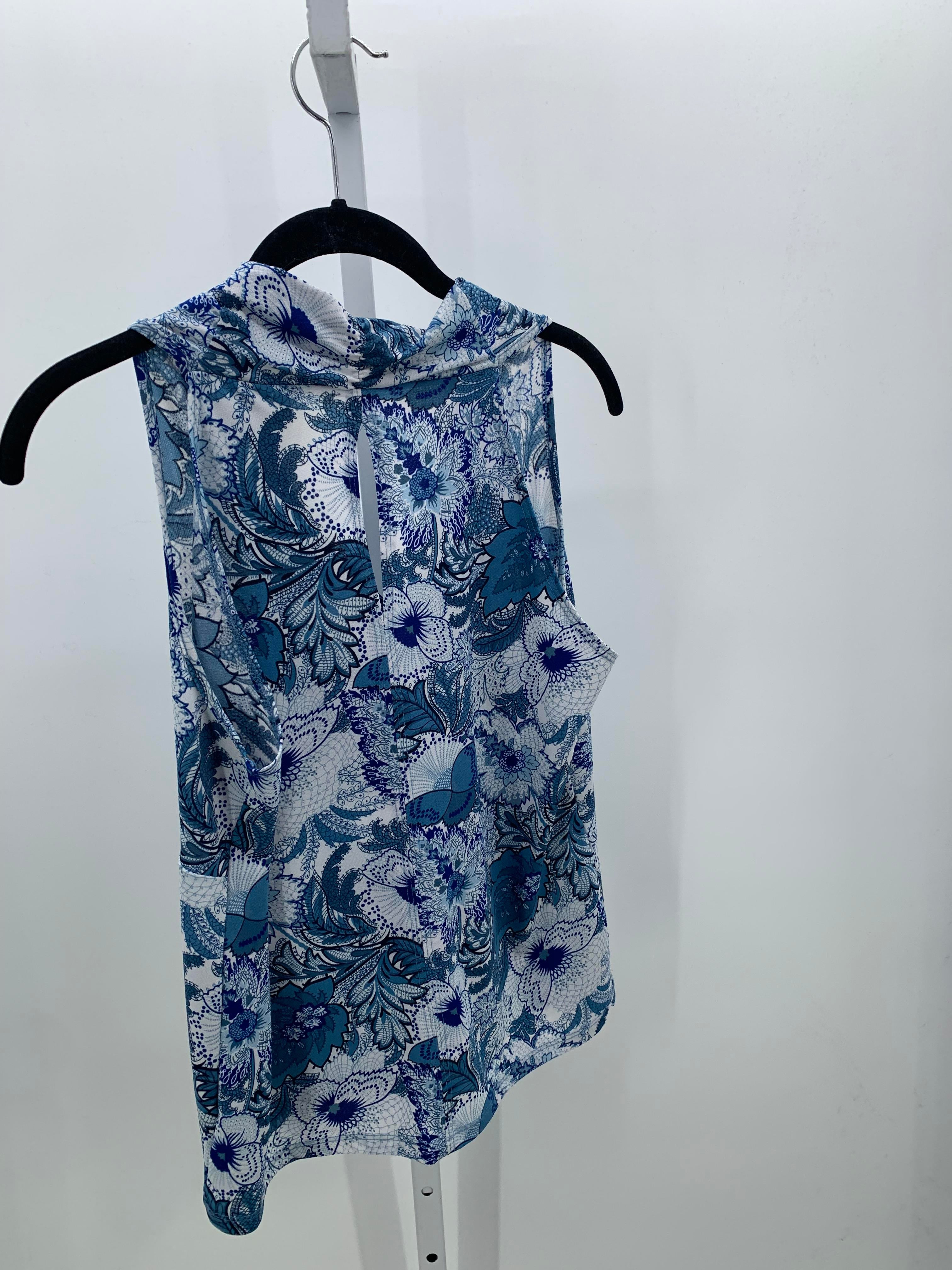 Susan Lawrence Size X Large Petite Petite Sleeveless Shirt