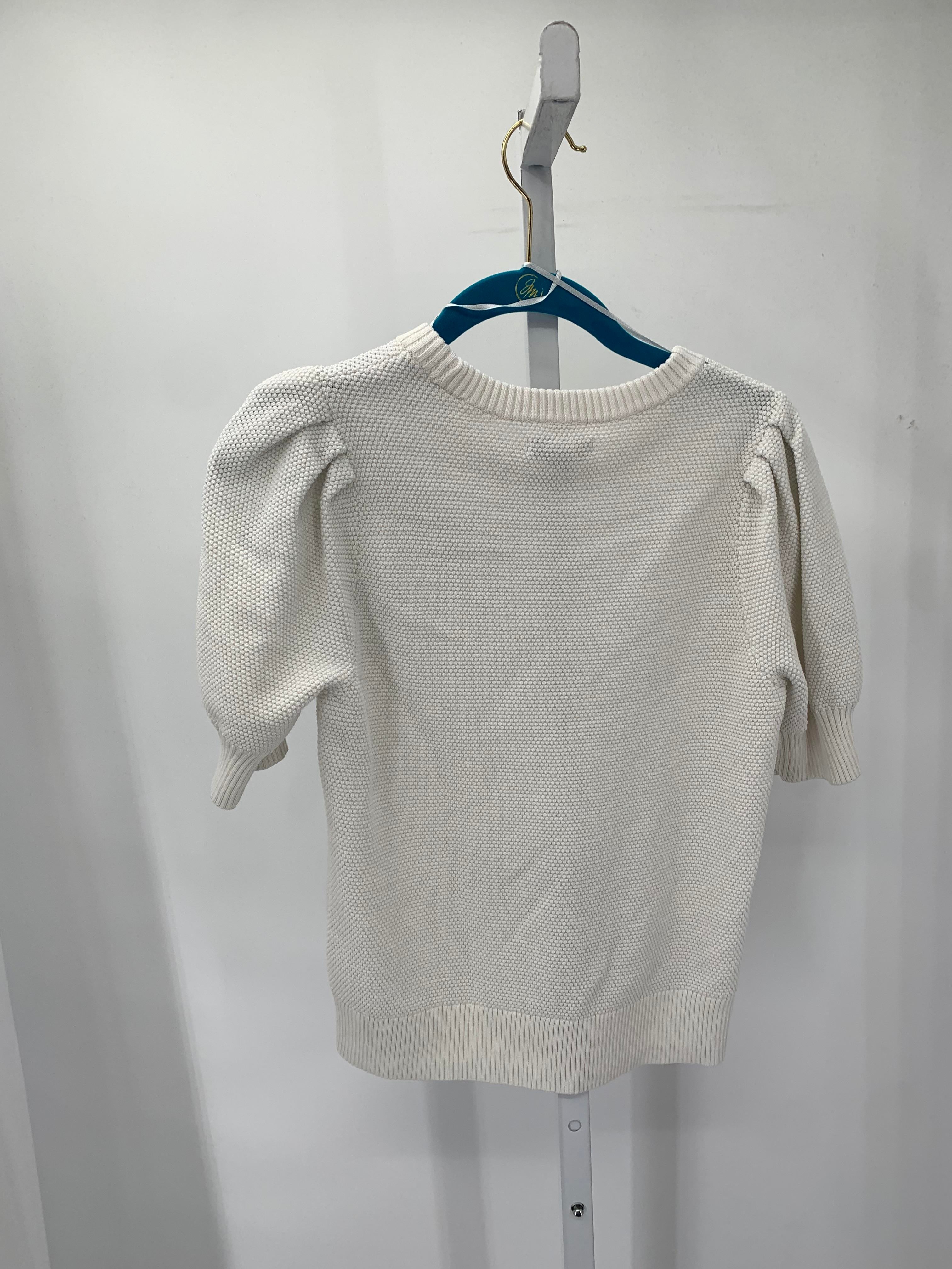 Nine West Size Small Misses Short Slv Sweater