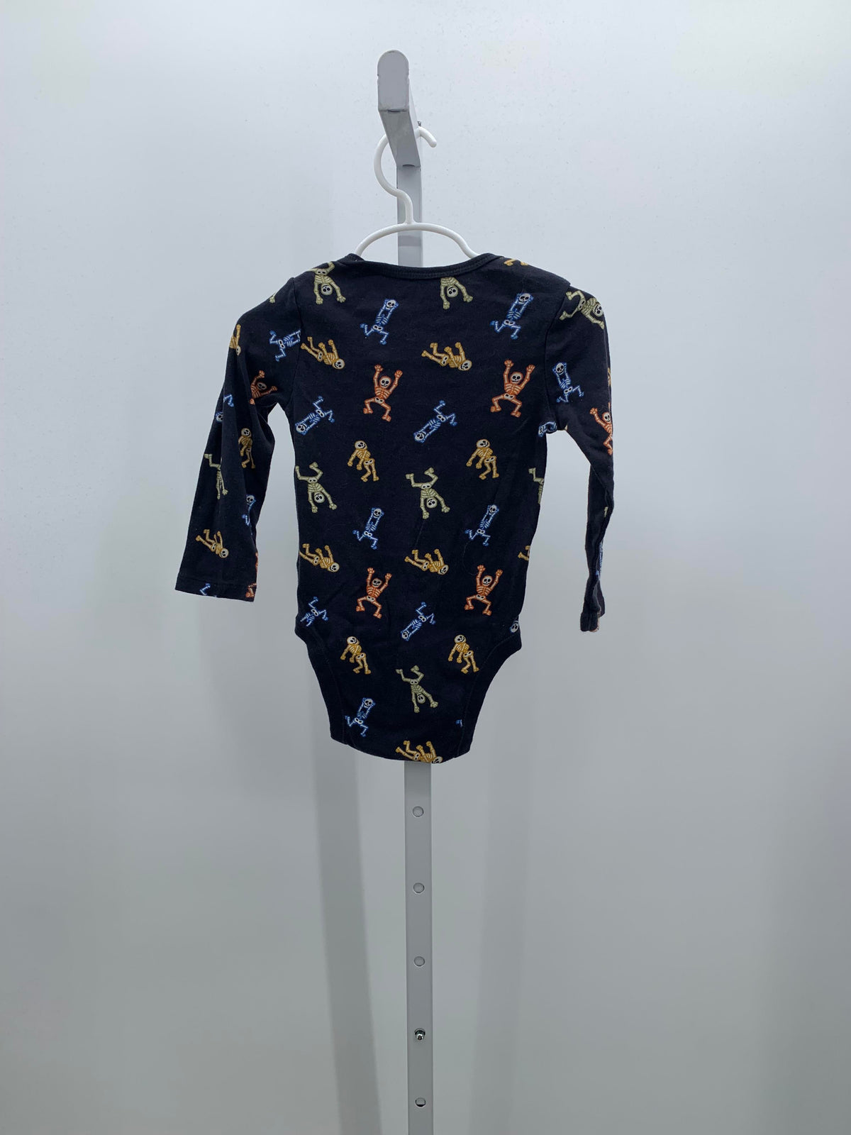 LONG SLV SHIRT DANCING SKELETONS