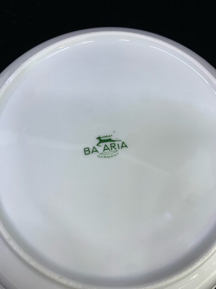 BA ARIA BLUE ASTERS SERVING BOWL.