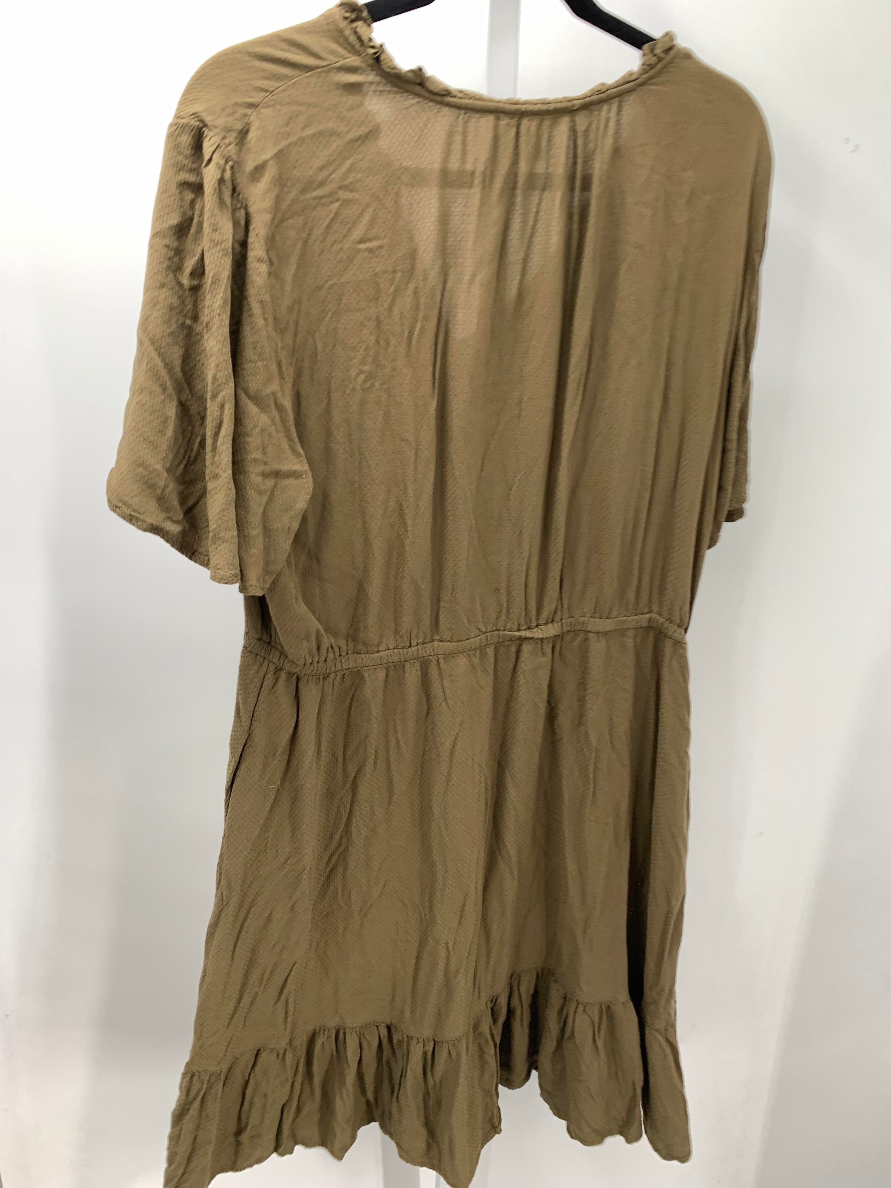 Knox Rose Size Extra Large Misses Short Sleeve Dress