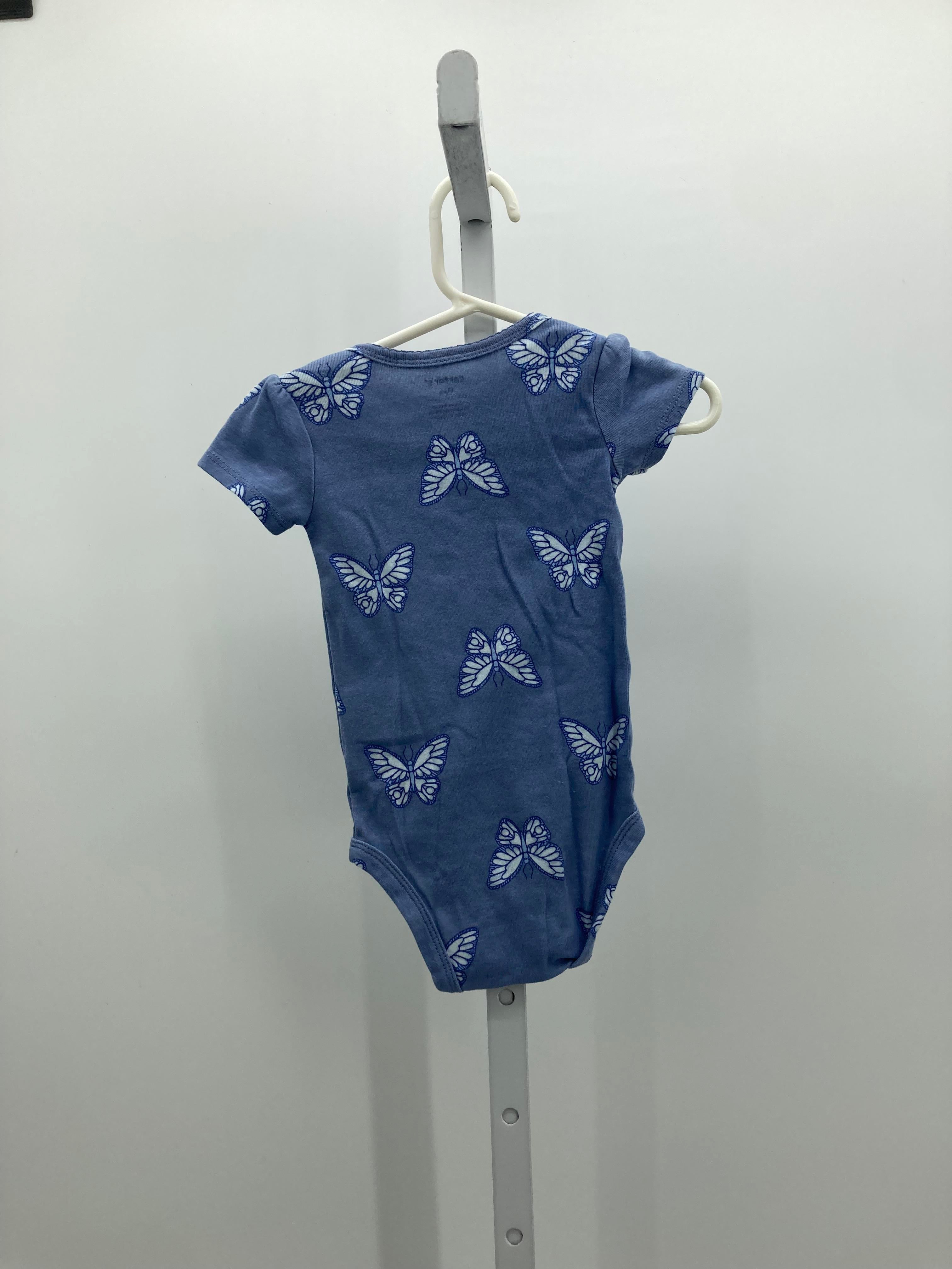 Carters Size 9 Months Girls Short Sleeve Shirt