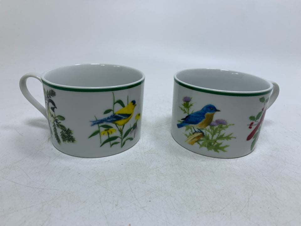 2 ASSORTED NEW ENGLAND BIRDS WILDLIFE FEDERATION MUGS.