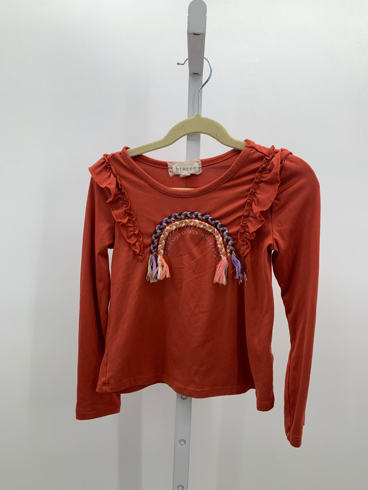 BTween Size 5 Girls Long Sleeve Shirt