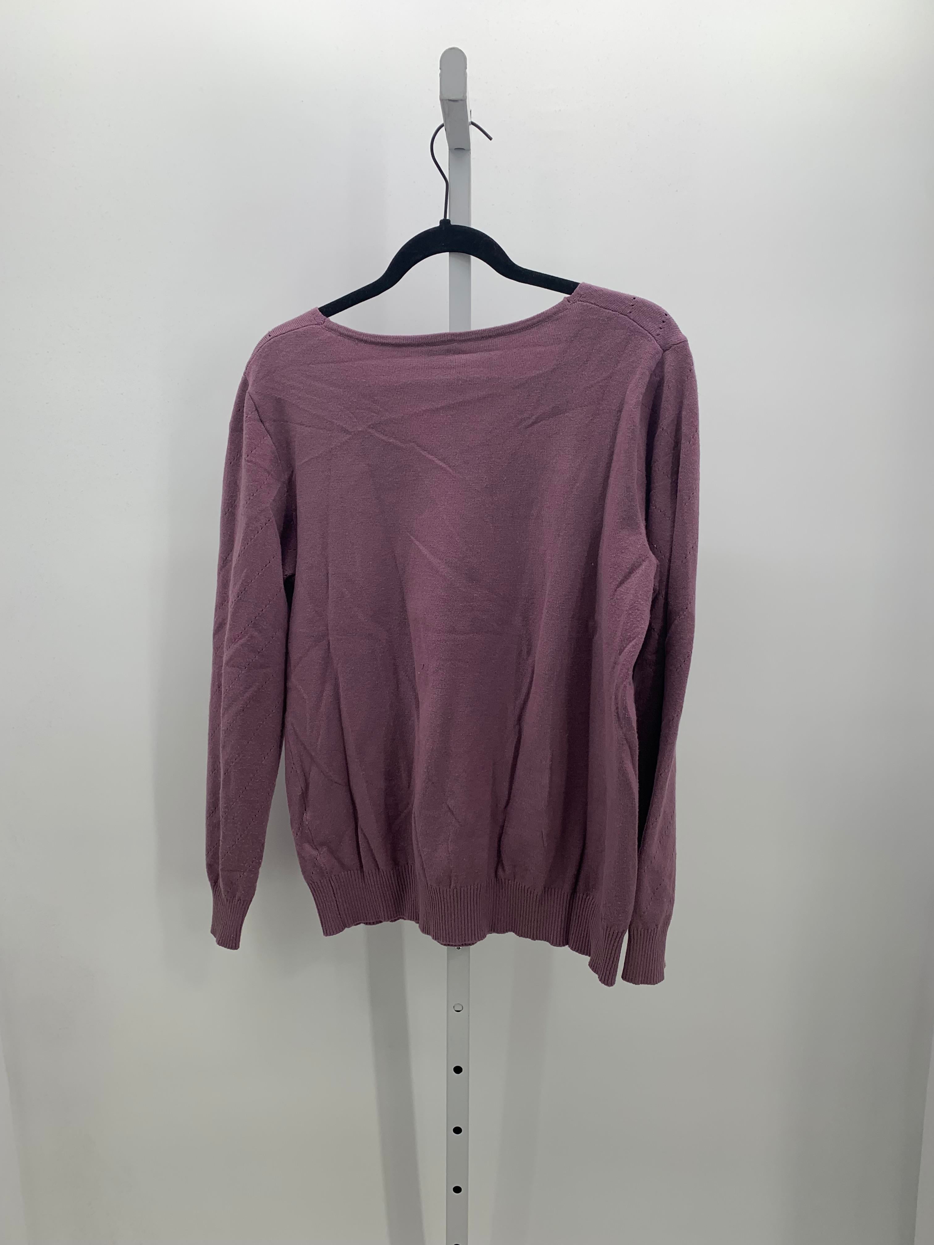 Size L/XL Misses Long Slv Sweater