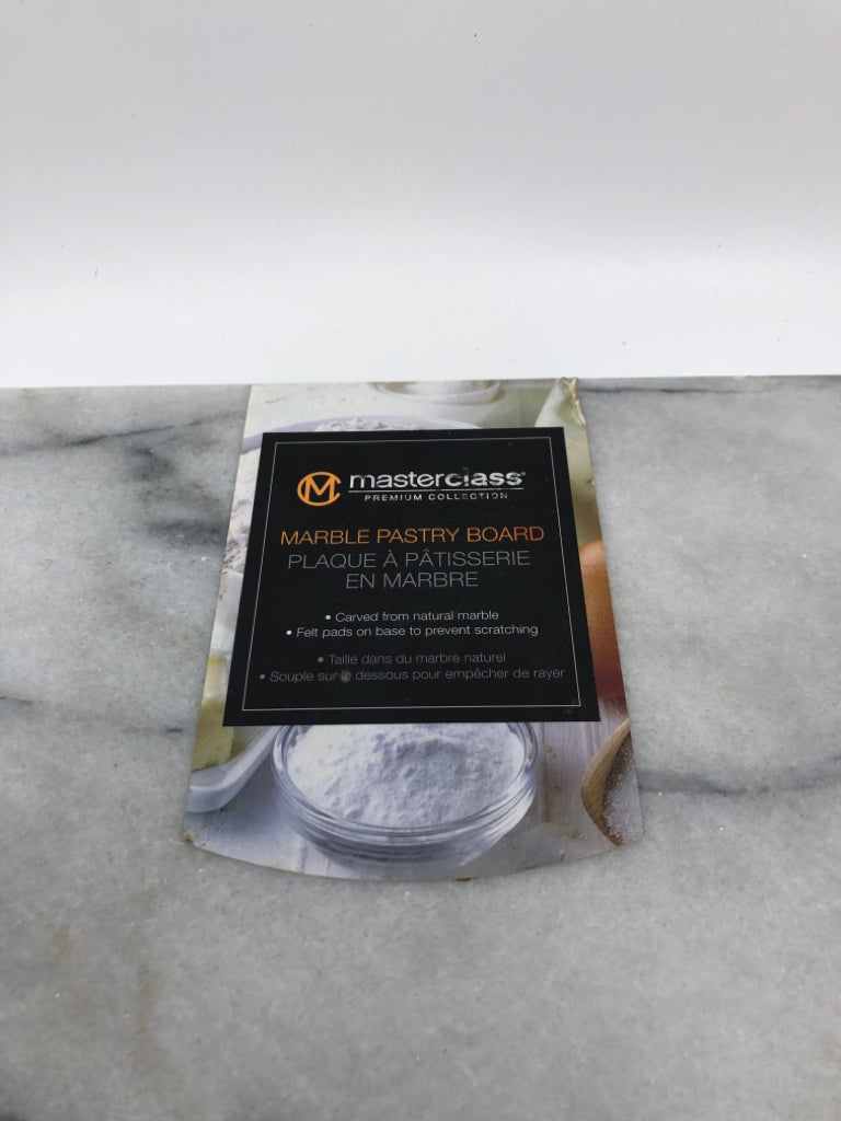 NWT MARBLE PASTRY BOARD.