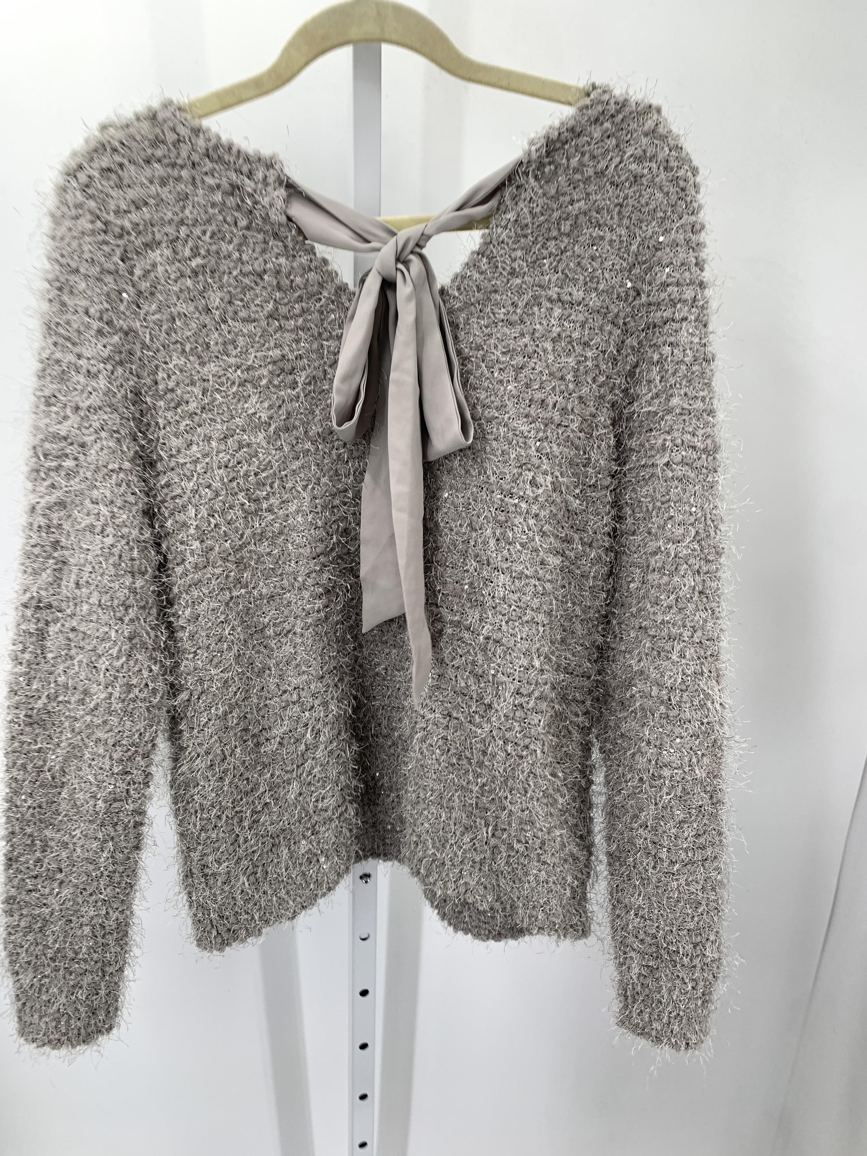 Jennifer Lopez Size Large Misses Long Slv Sweater