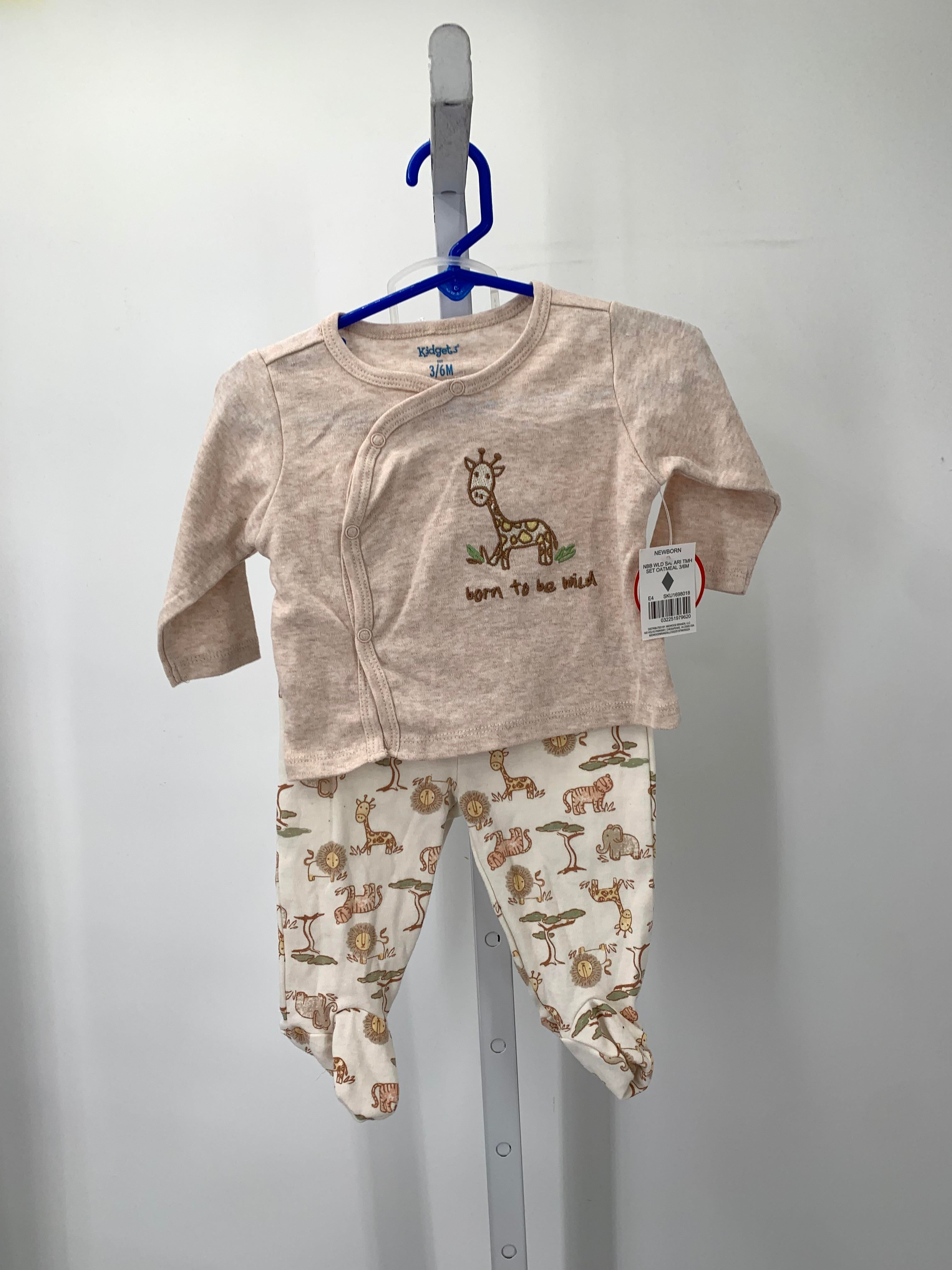 NEW BORN TO BE WILD SHIRT AND PANTS