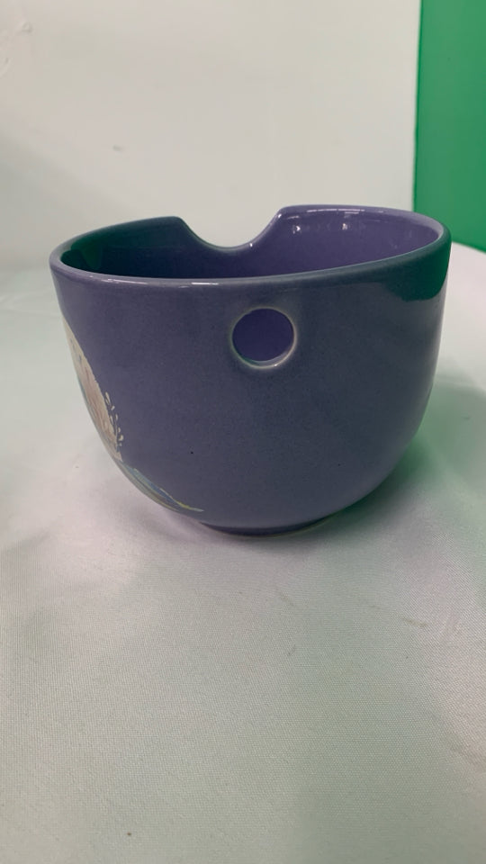 PURPLE ARIEL RAMEN BOWL.