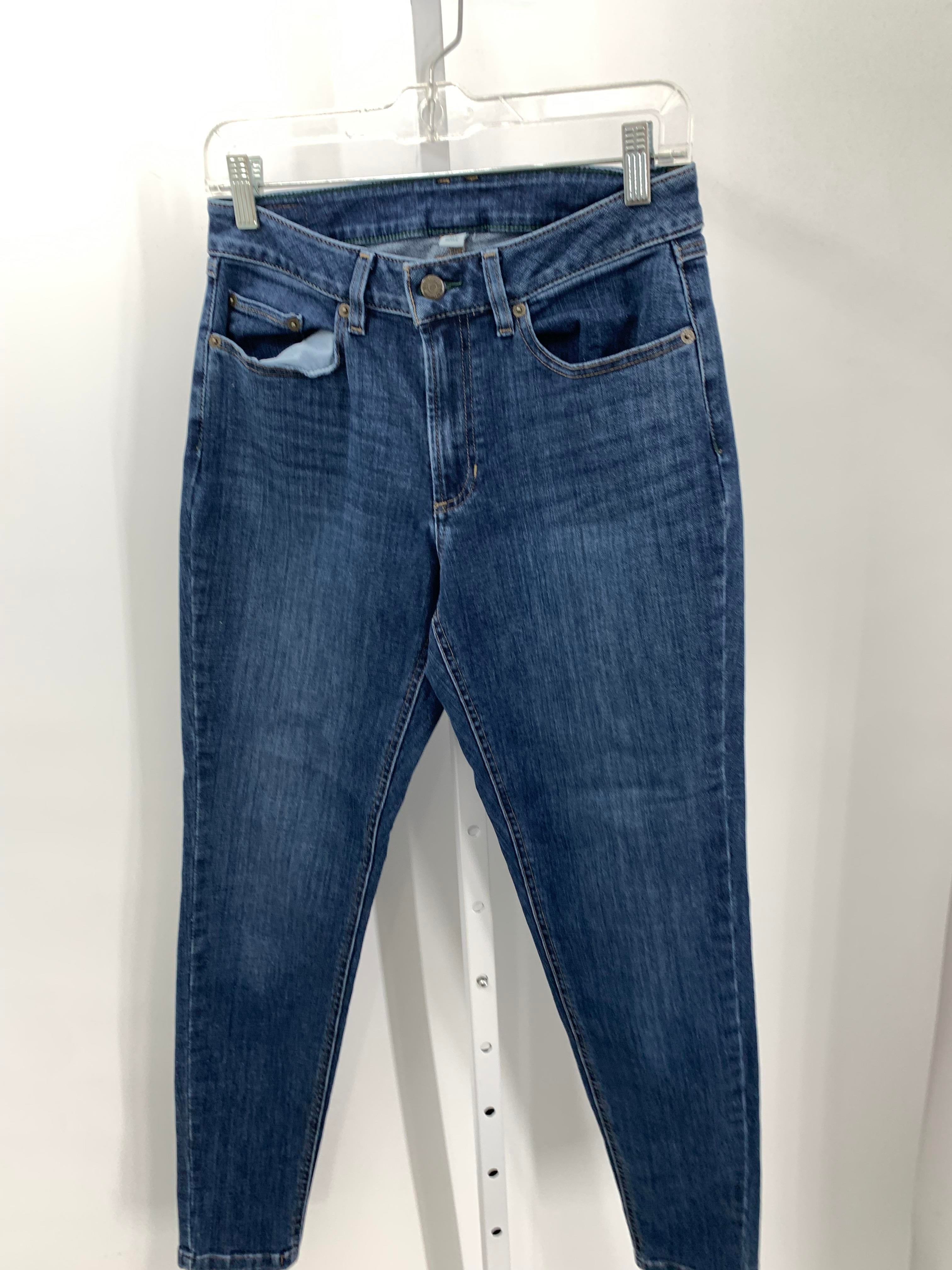 LL Bean Size 6 Misses Jeans