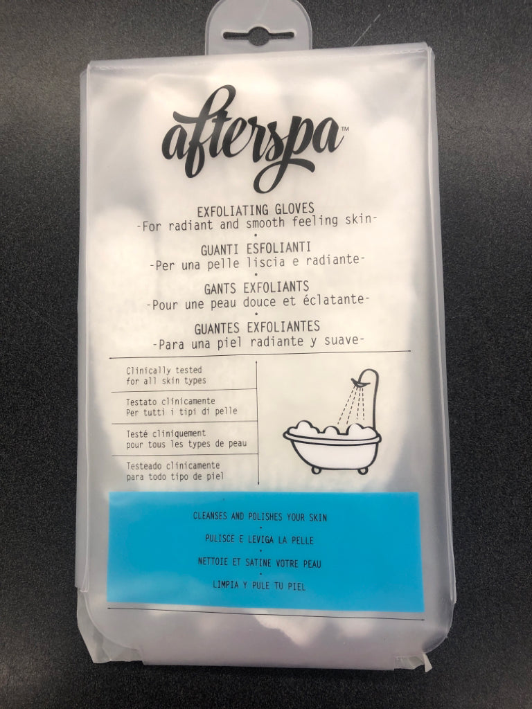 NIP EXFOLIATING GLOVES.