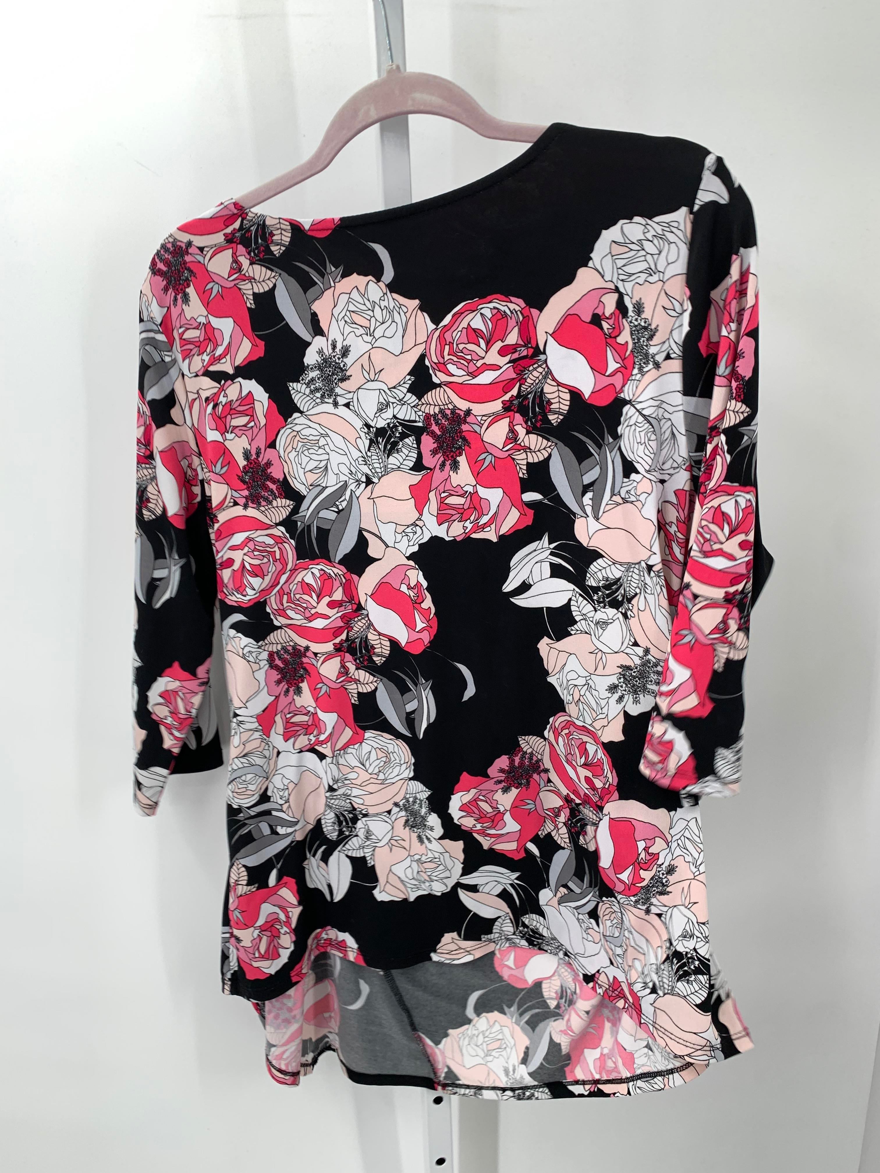 Alfani Size Large Misses 3/4 Sleeve Shirt