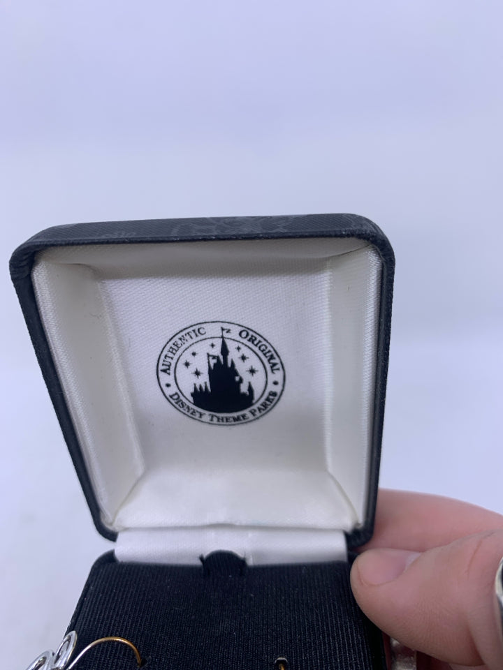 Sterling Silver Swirl Mickey Wire Earrings