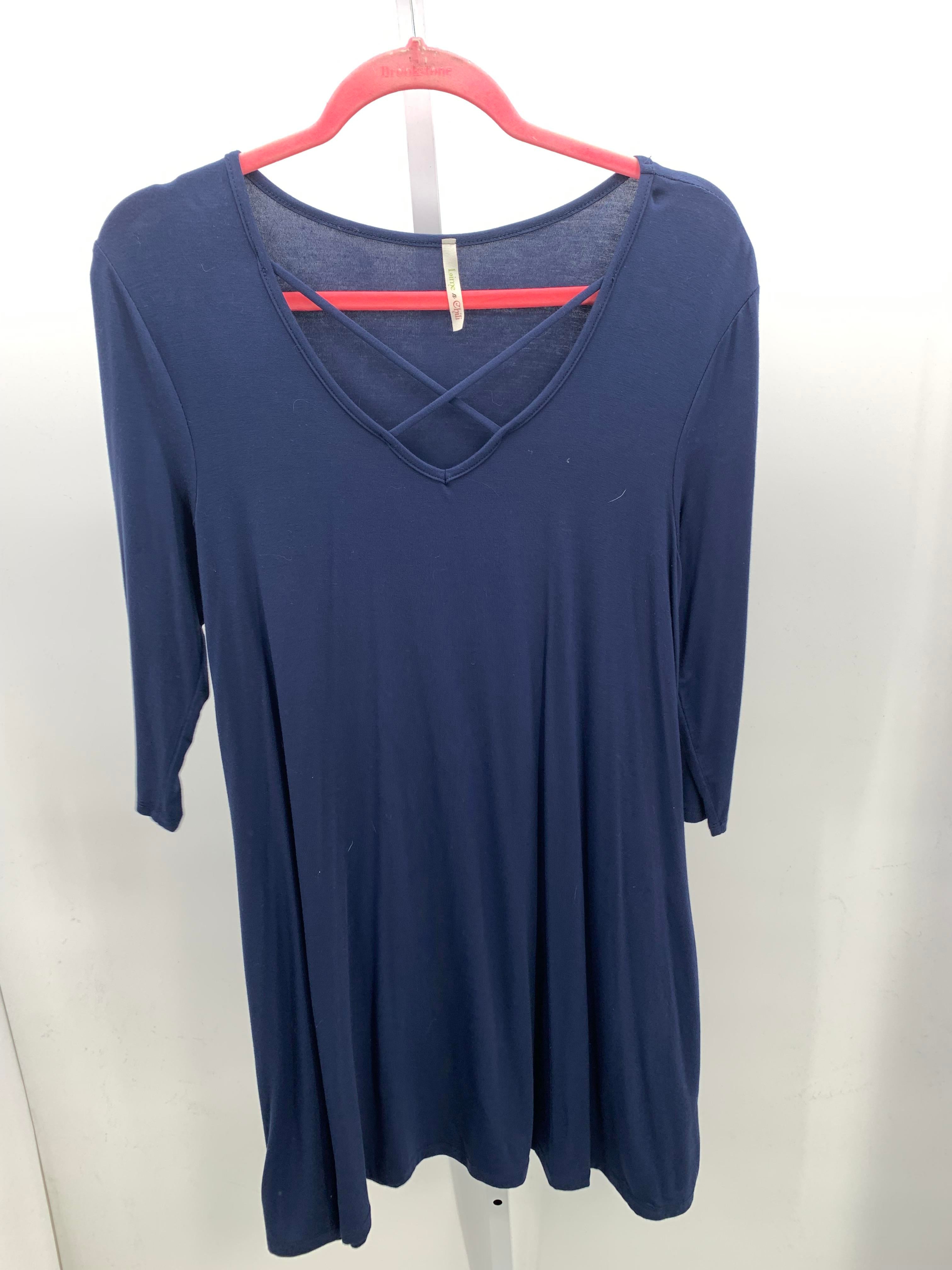 Size Large Juniors Short Sleeve Dress