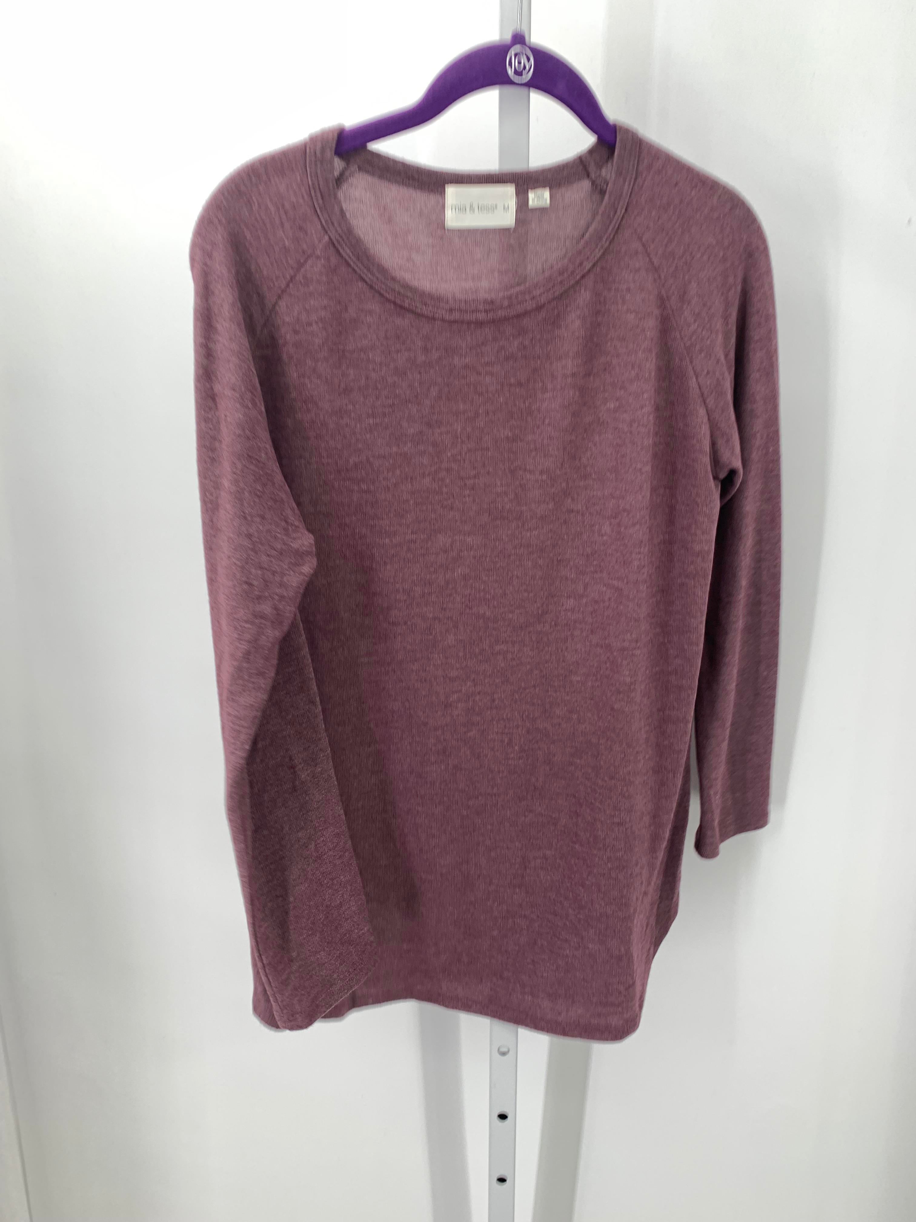 Mia & Tess Size Medium Misses Long Sleeve Shirt