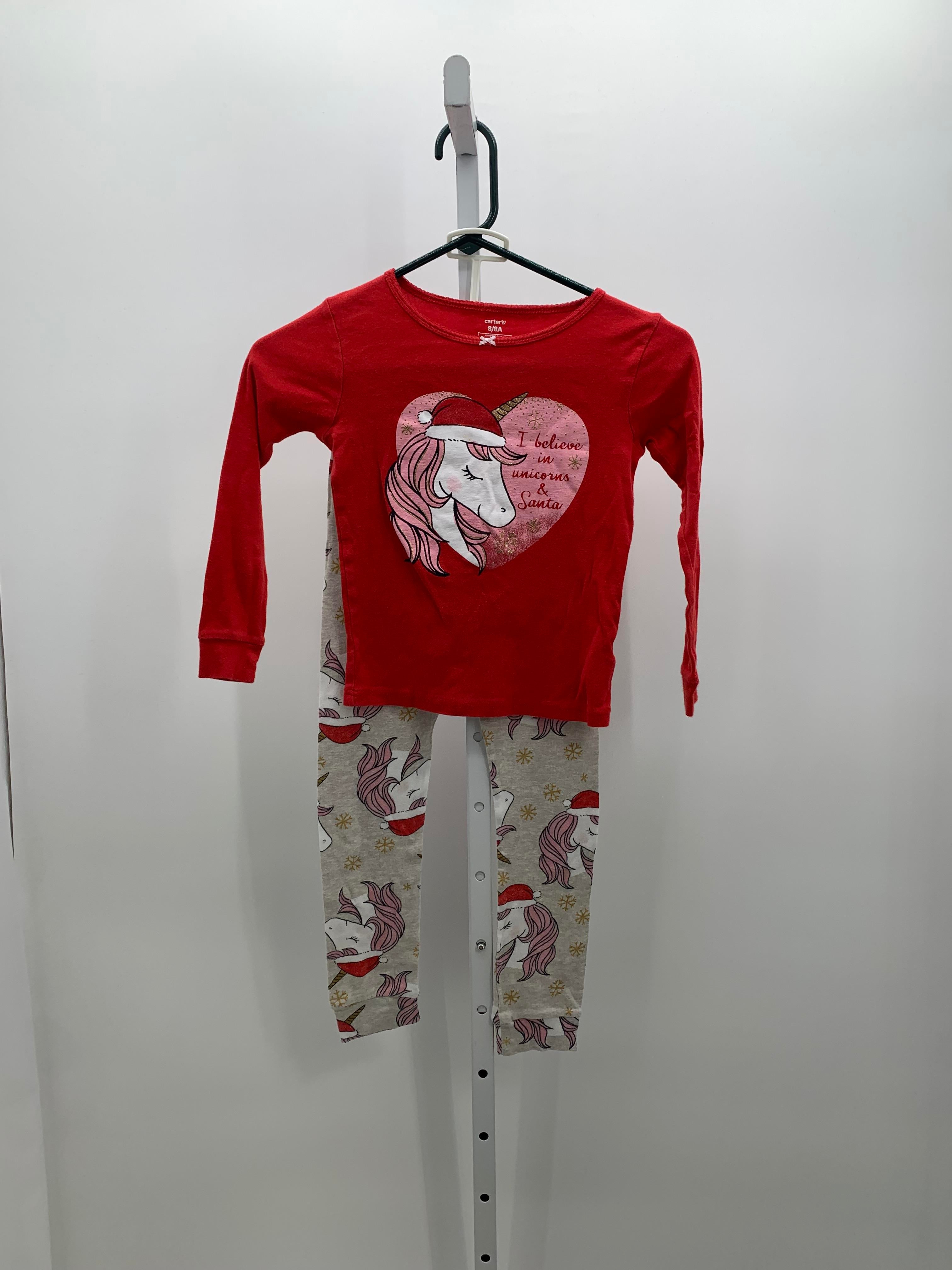 PAJAMAS I BELIEVE IN UNICORNS AND SANTA