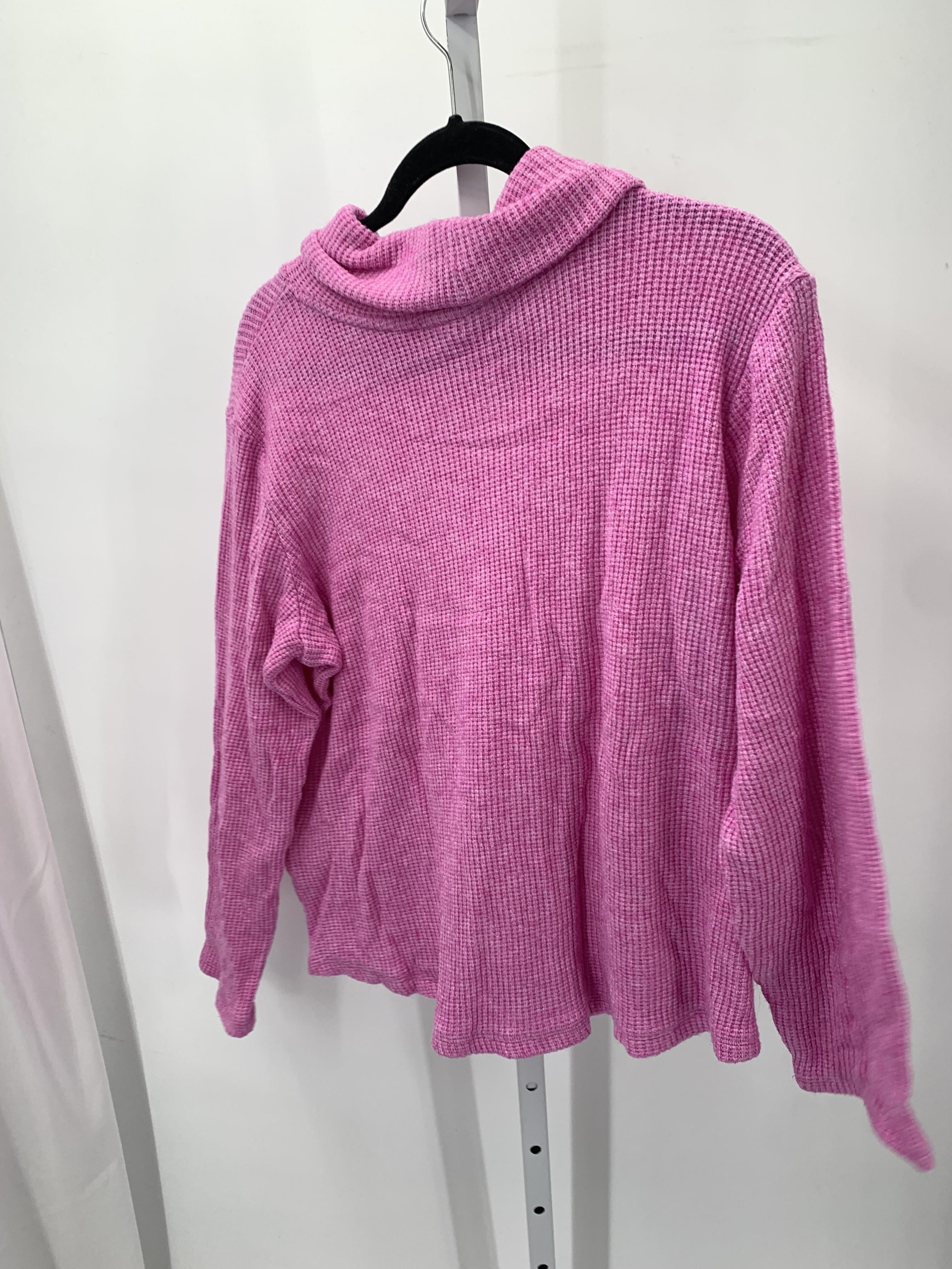 Croft & Barrow Size Large Misses Long Sleeve Shirt