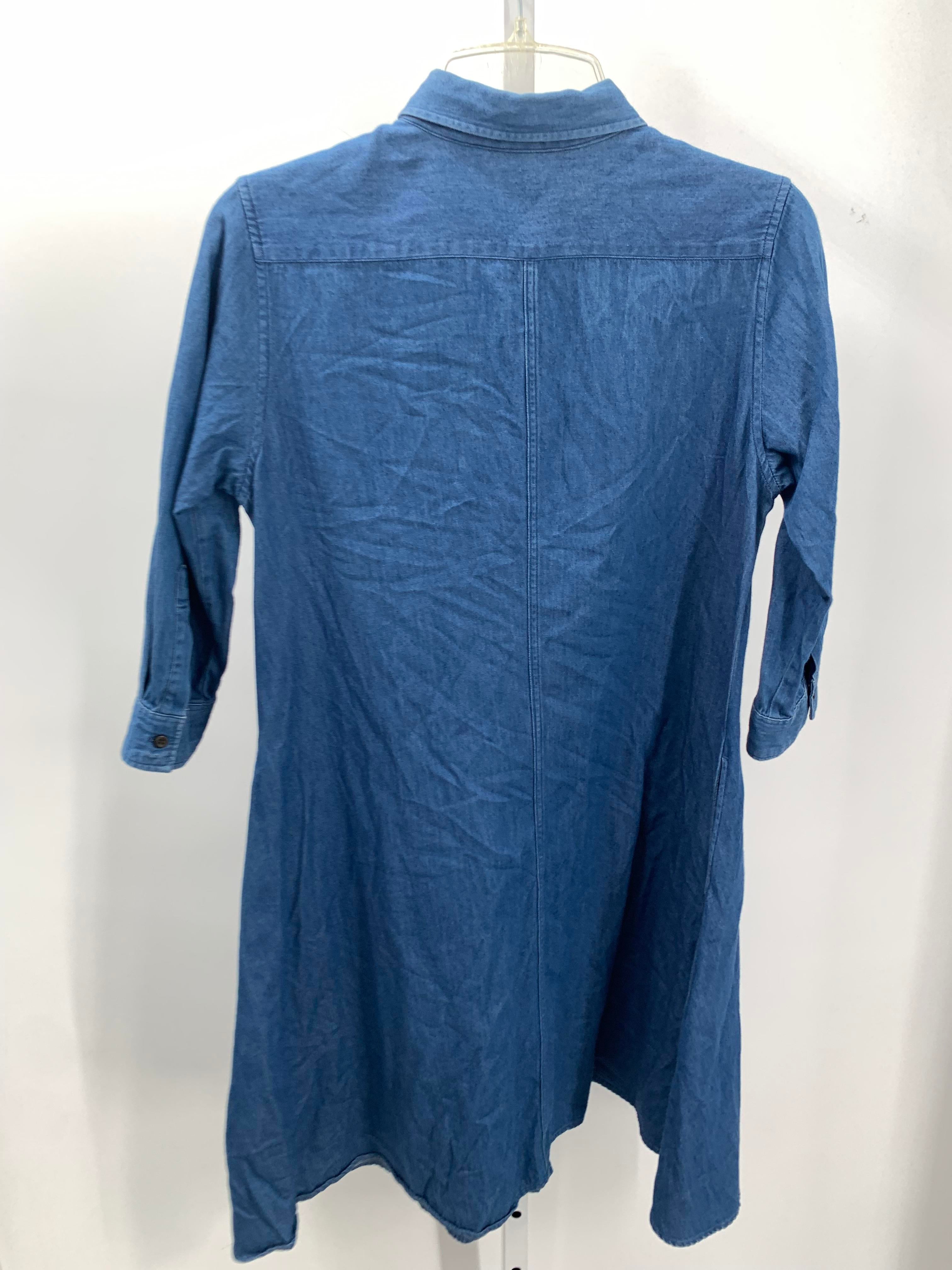 Uniqlo Size Medium Misses 3/4 Sleeve Dress