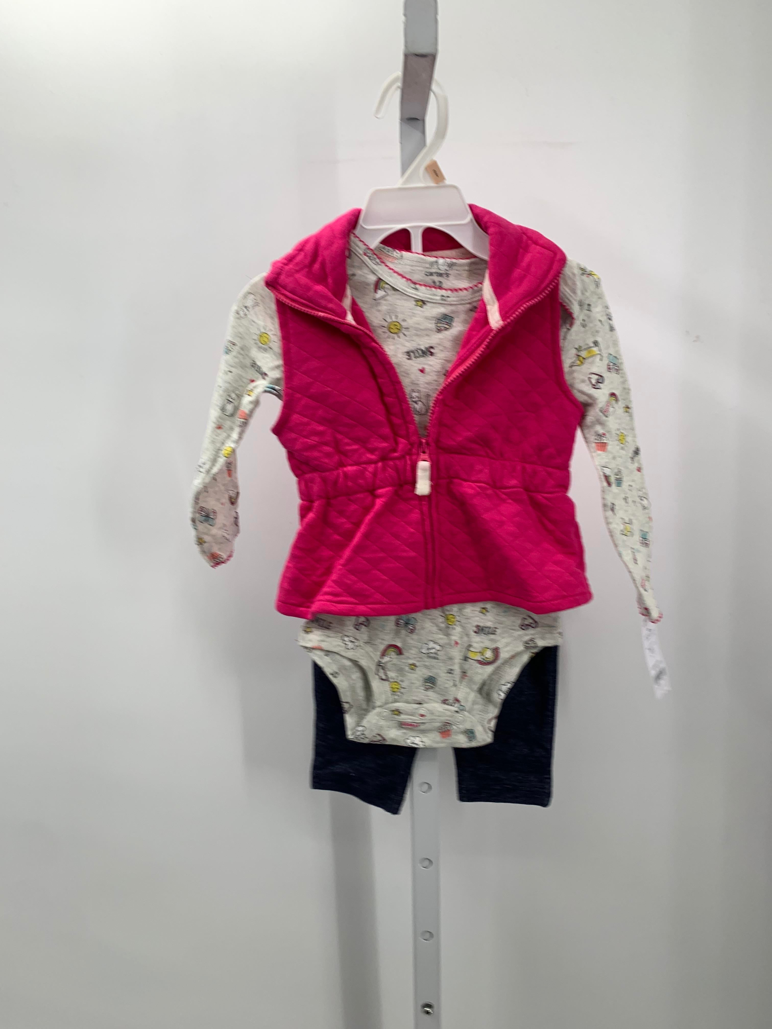 Carters Size 12 Months Girls 3 Pieces