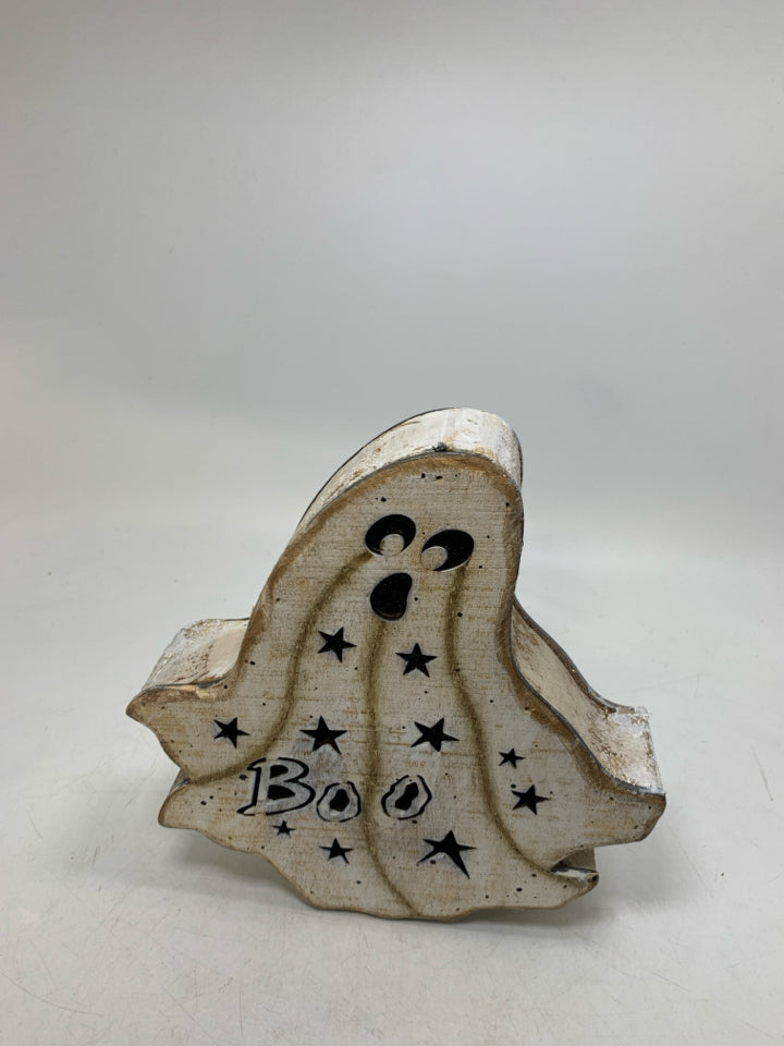 RUSTIC WOOD HOLLOW GHOST.