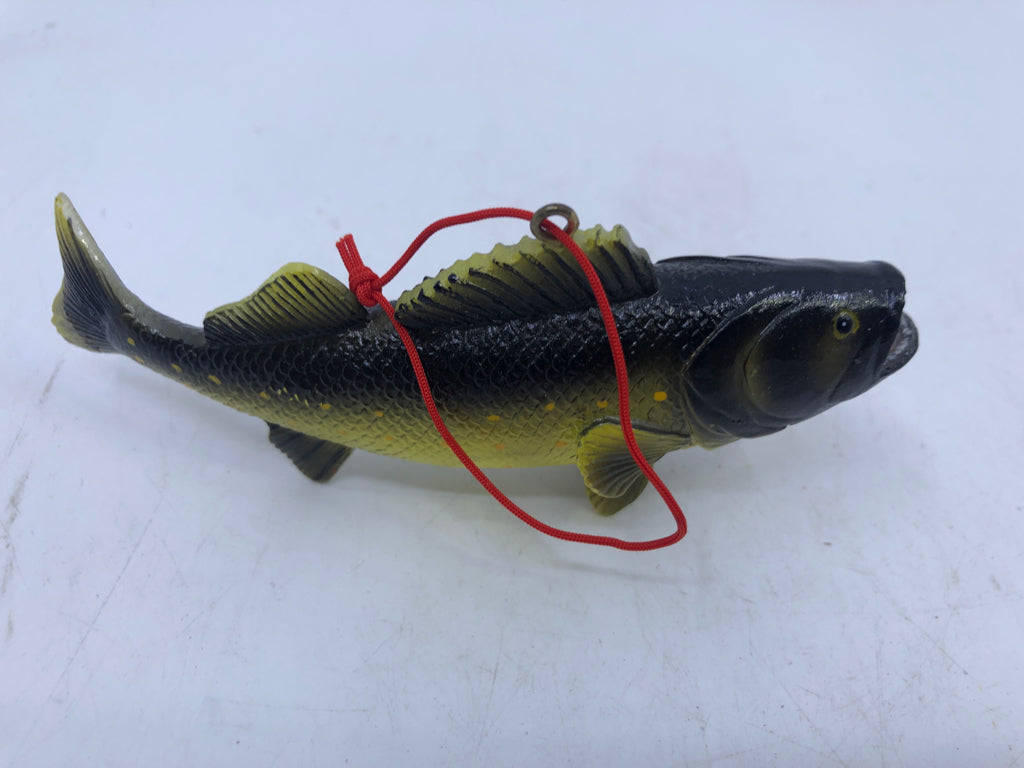 BASS FISH ORNAMENT.
