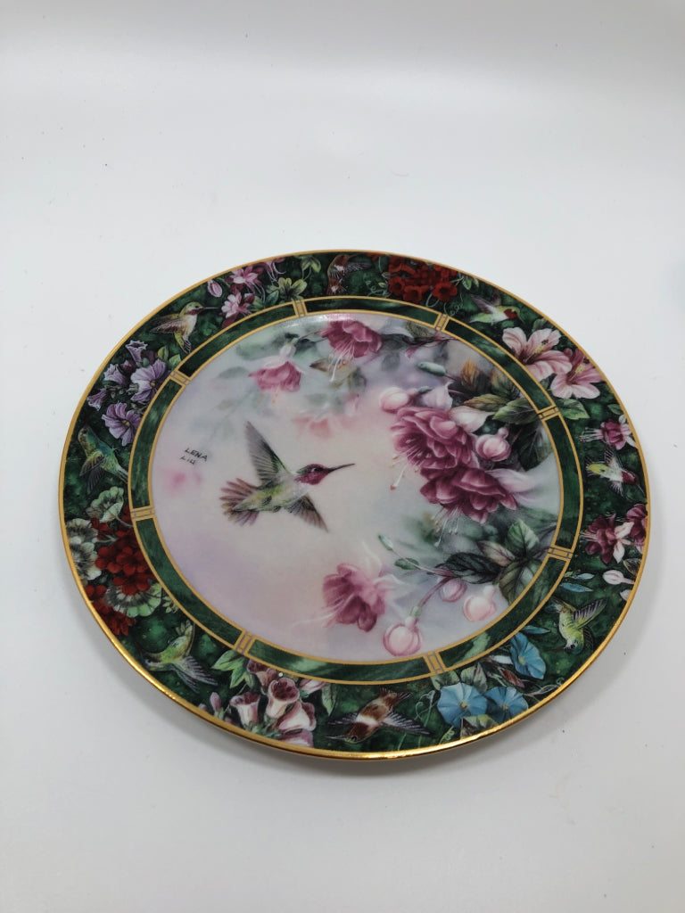 VTG "THE ANNAS HUMMINGBIRD" PLATE
