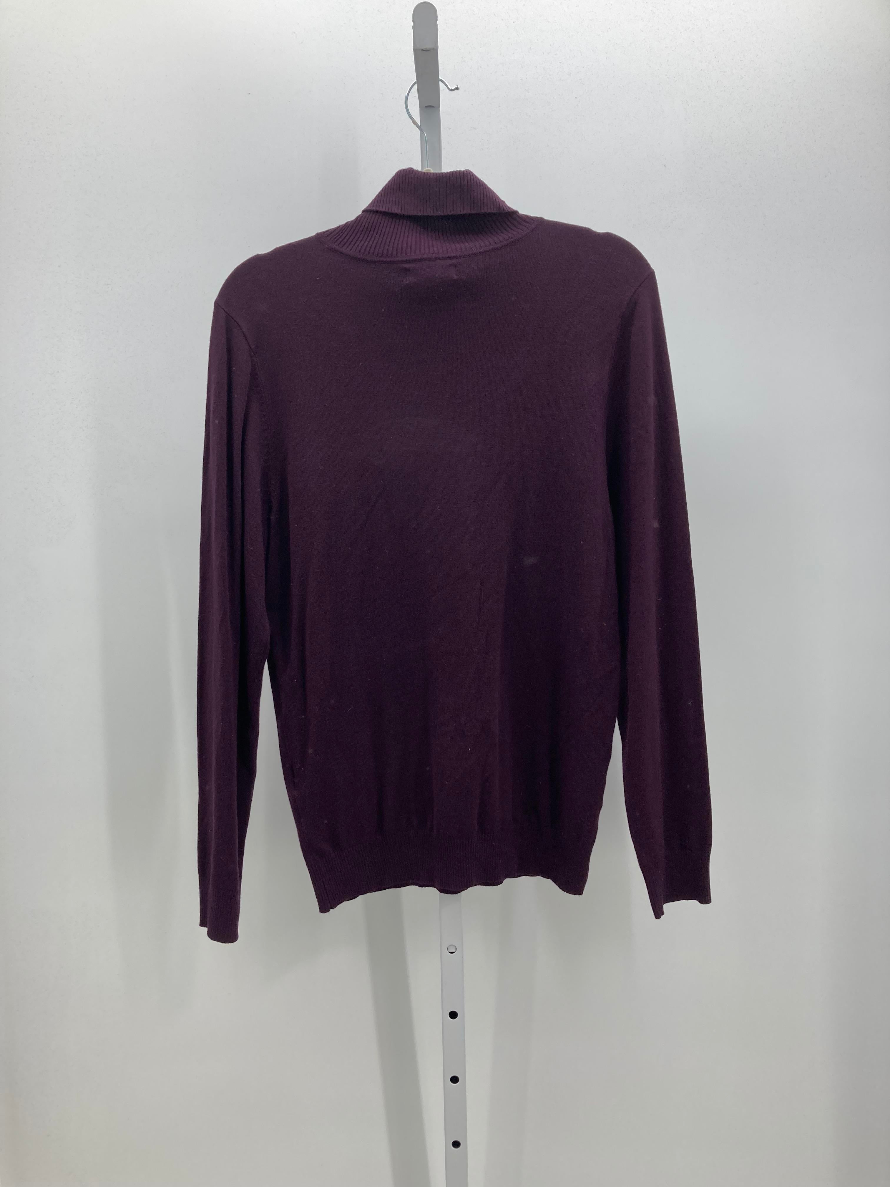 Calvin Klein Size Large Misses Long Slv Sweater