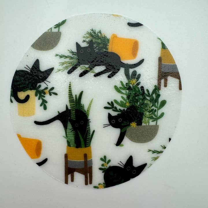 New - Andreas Silicon Jar Opener - Plant Cats