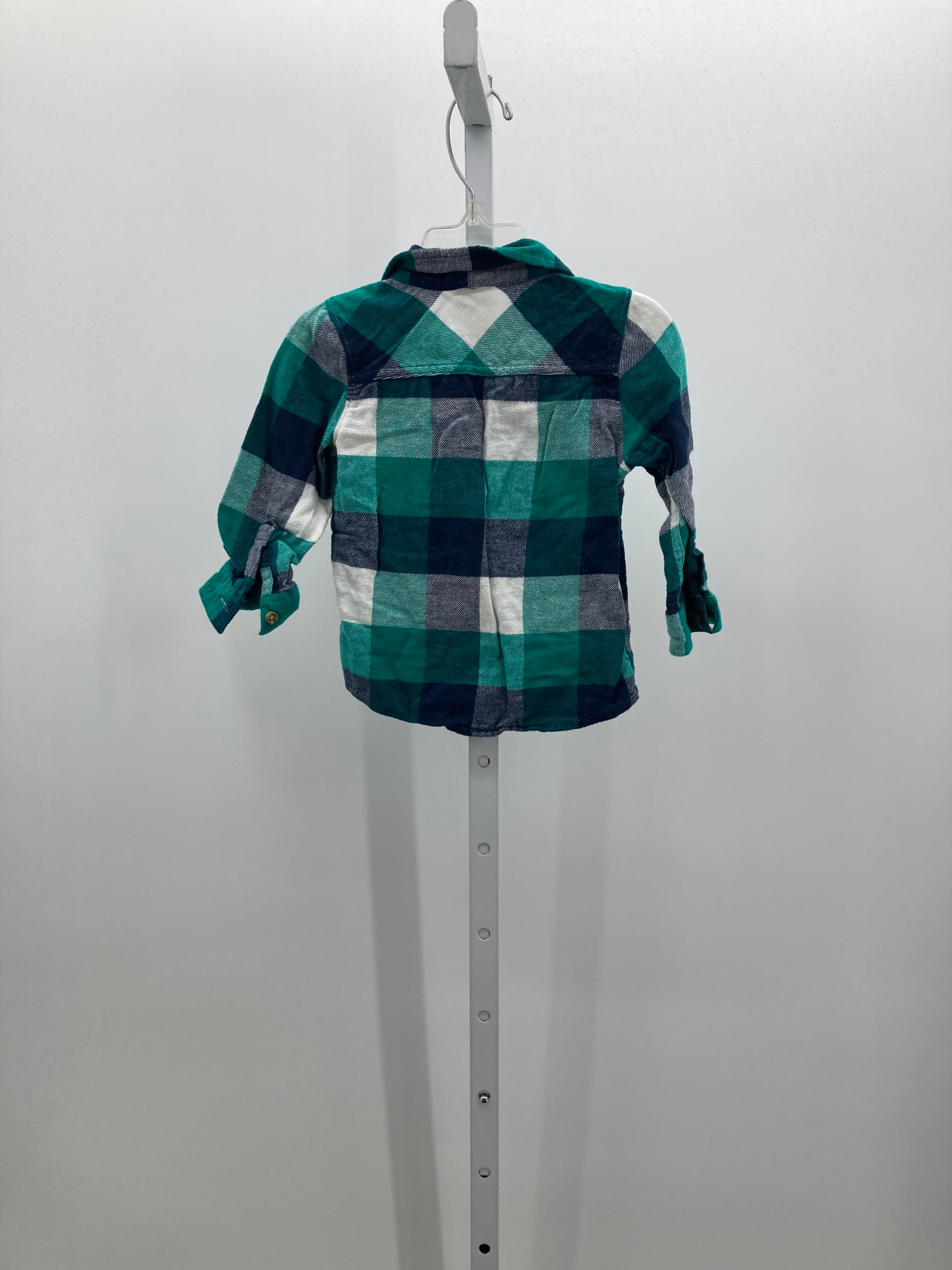 PLAID FLANNEL BUTTON DOWN