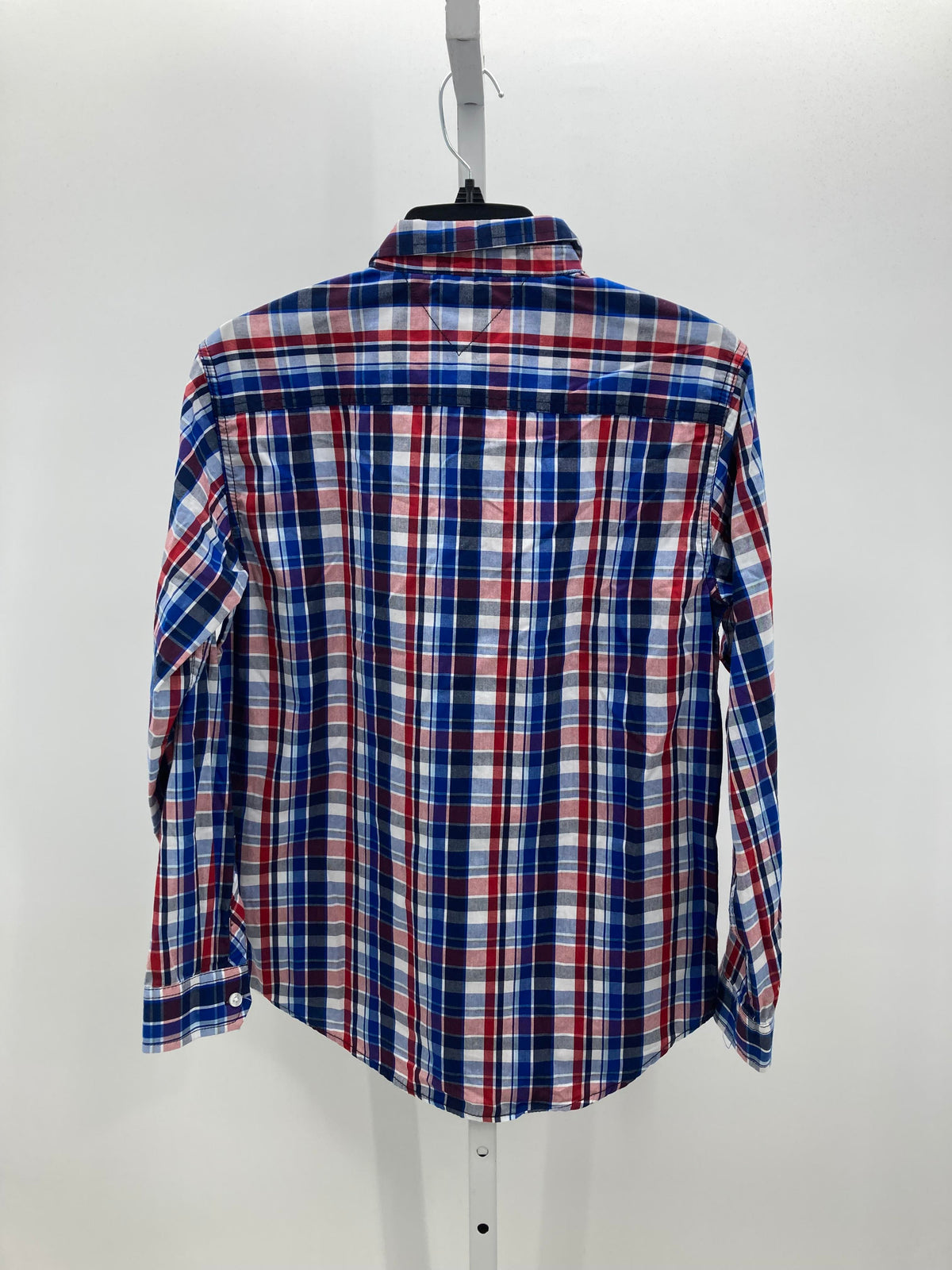 RED WHITE PLAID