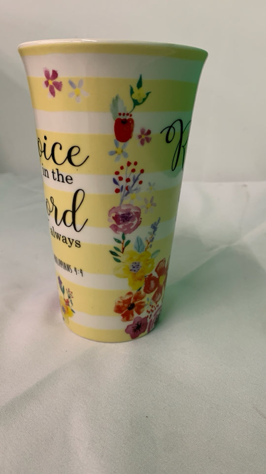 3 COLOR BIBLE VERSE MUGS.